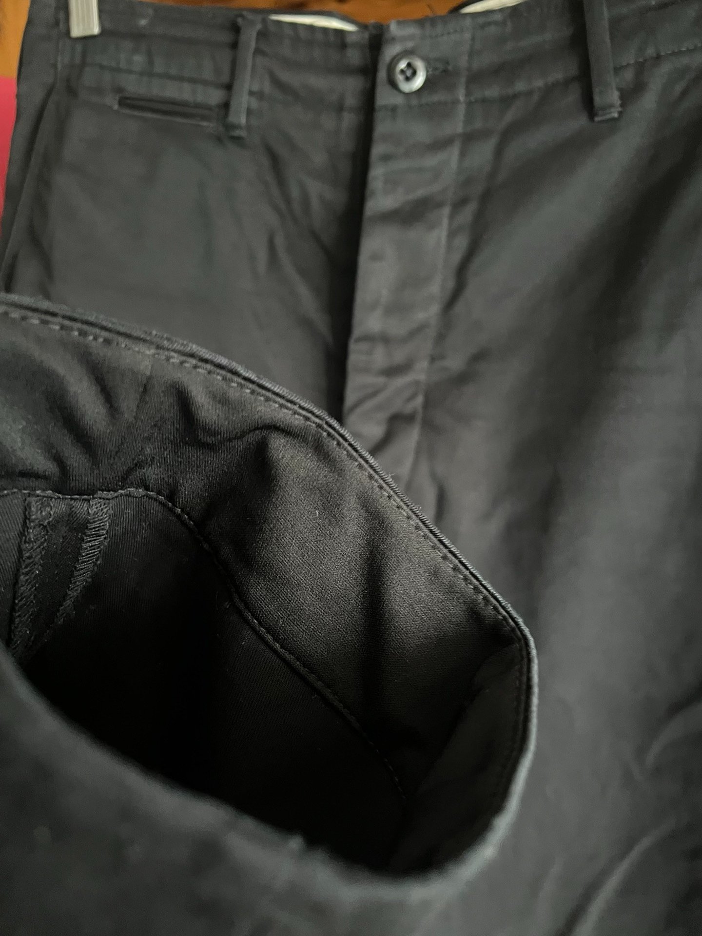 Atlast&Co Vintage Black Pants — back