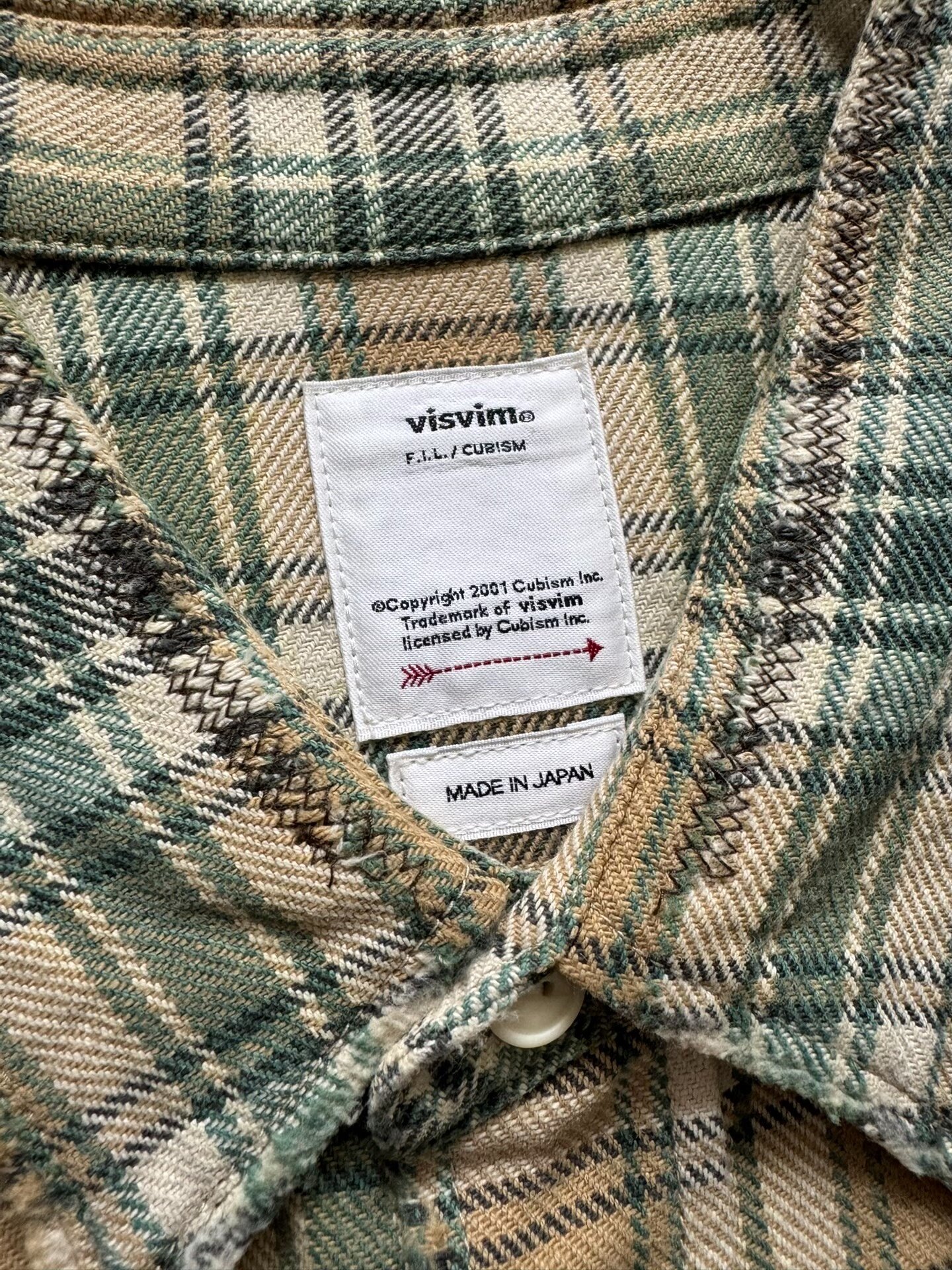 VISVIM 20SS LUMBER SHIRT CRASH — back