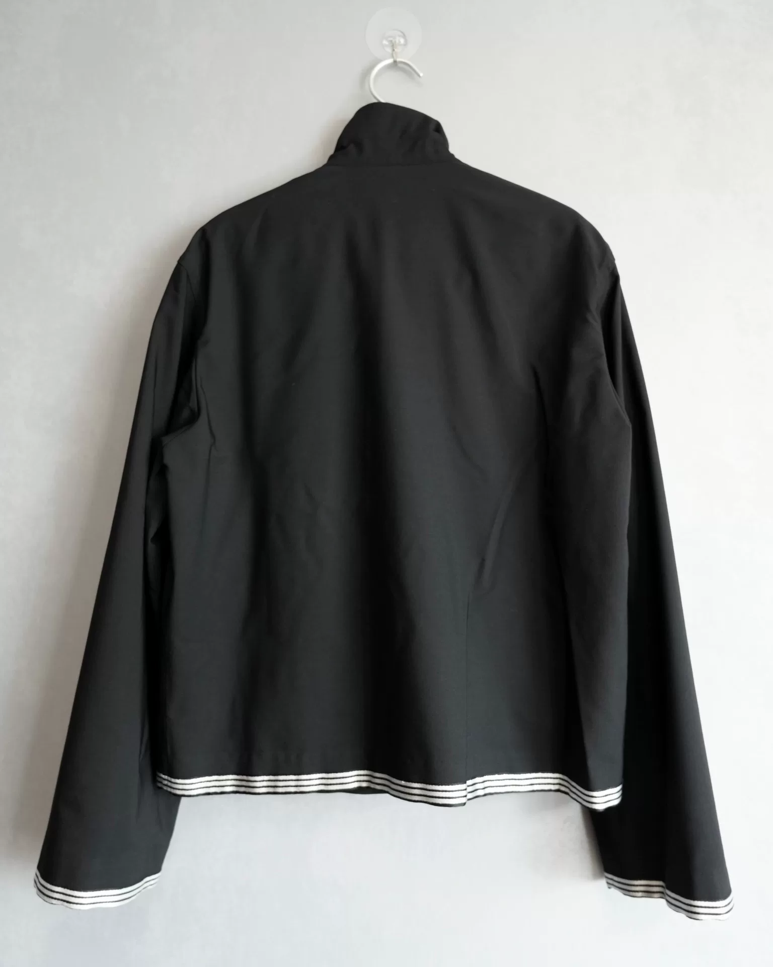 Yohji Yamamoto 02SS Runway Zip Wool Jacket — back
