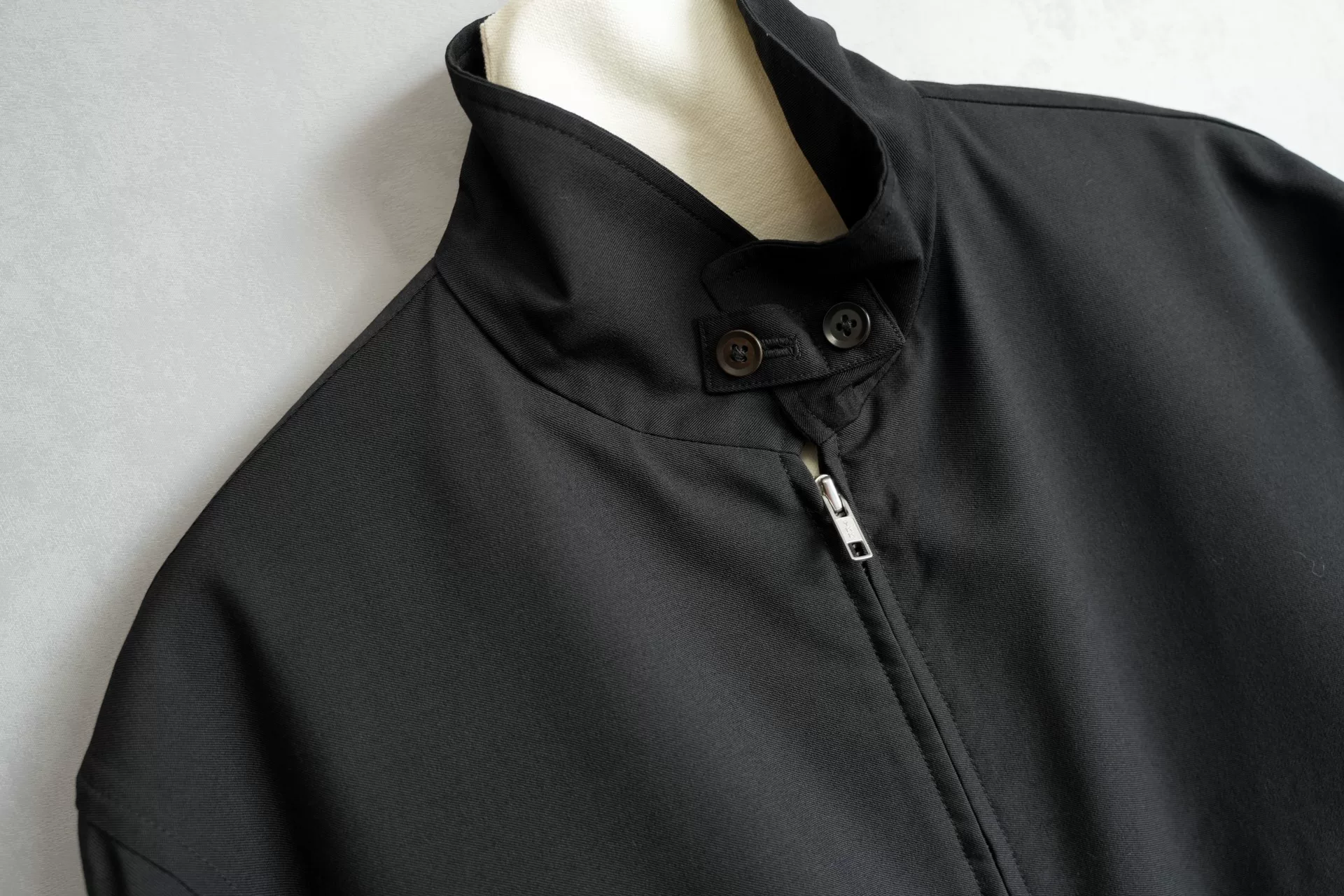 Yohji Yamamoto 02SS Runway Zip Wool Jacket — label