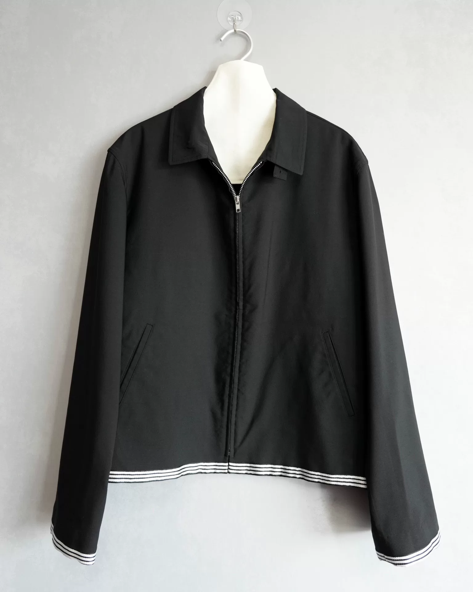 Yohji Yamamoto 02SS Runway Zip Wool Jacket