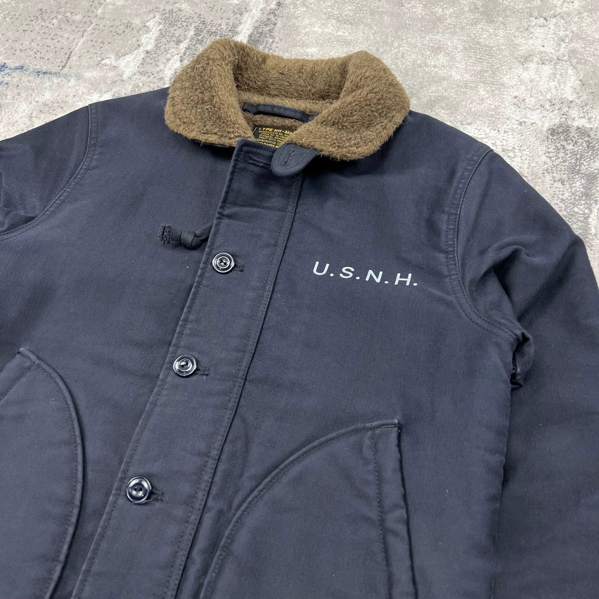 Neighborhood N-1 Wool Jacket — detail