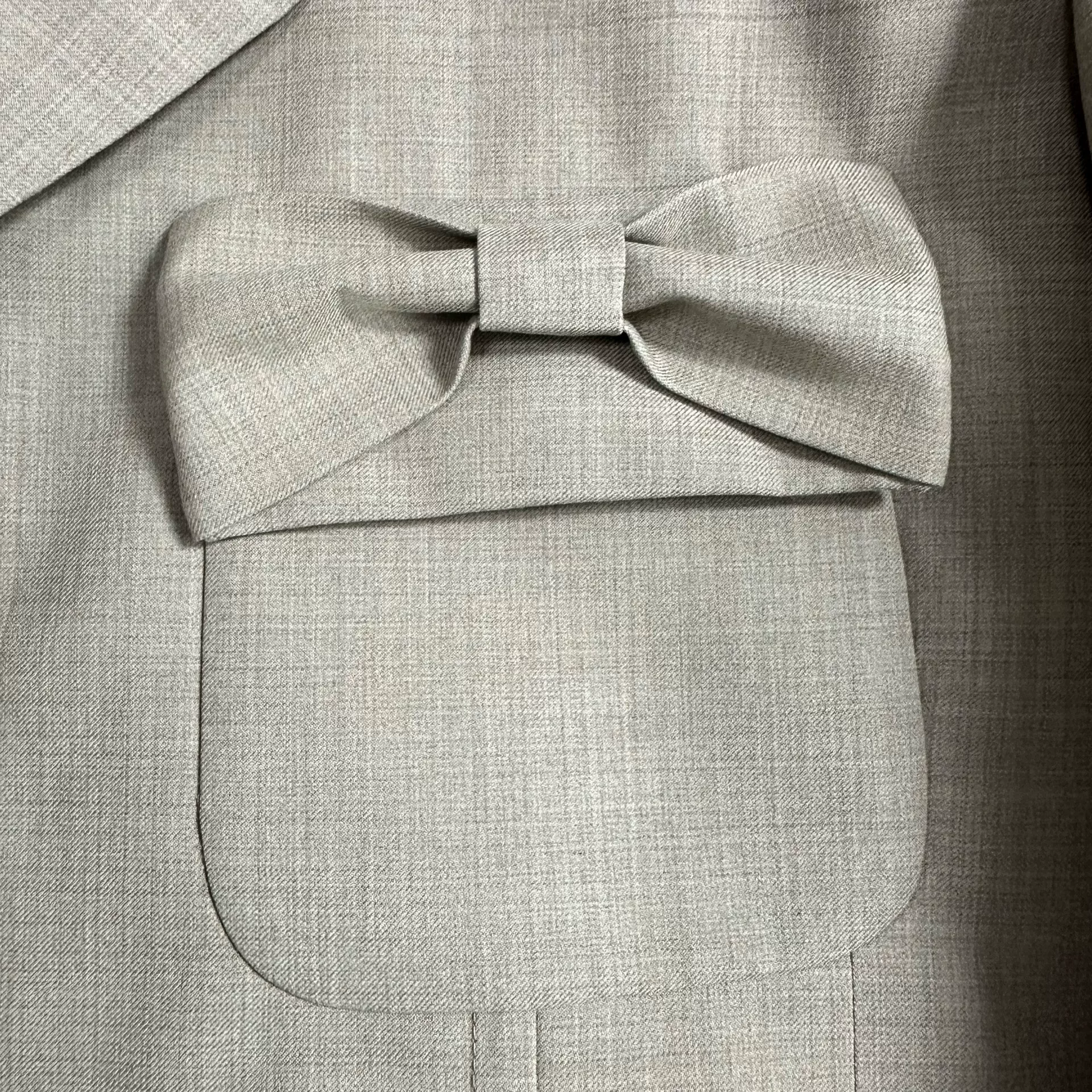 Dior Man 24SS Light Khaki Wool Suit — front