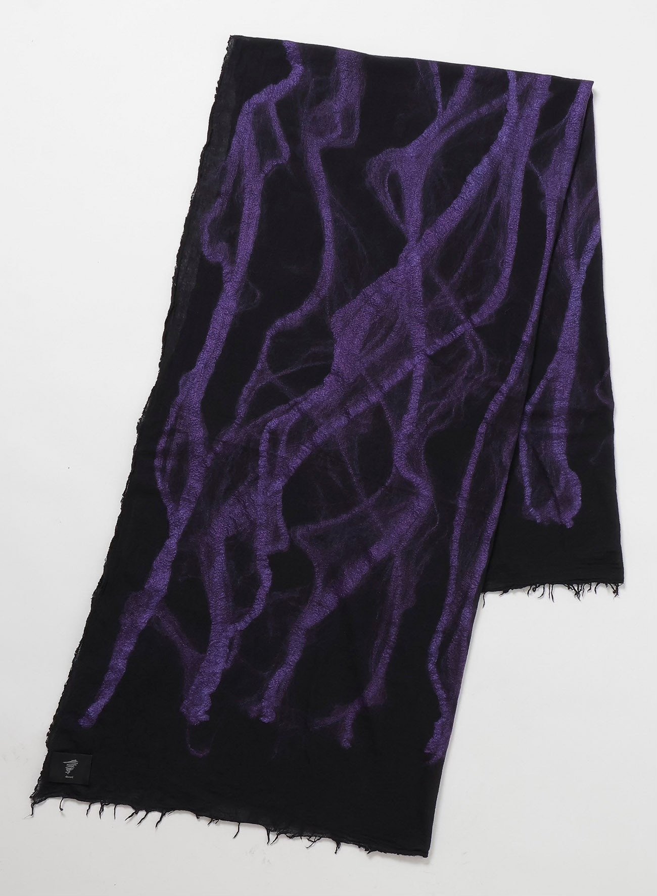 Yohji Yamamoto Discord 25AW Shawl — detail