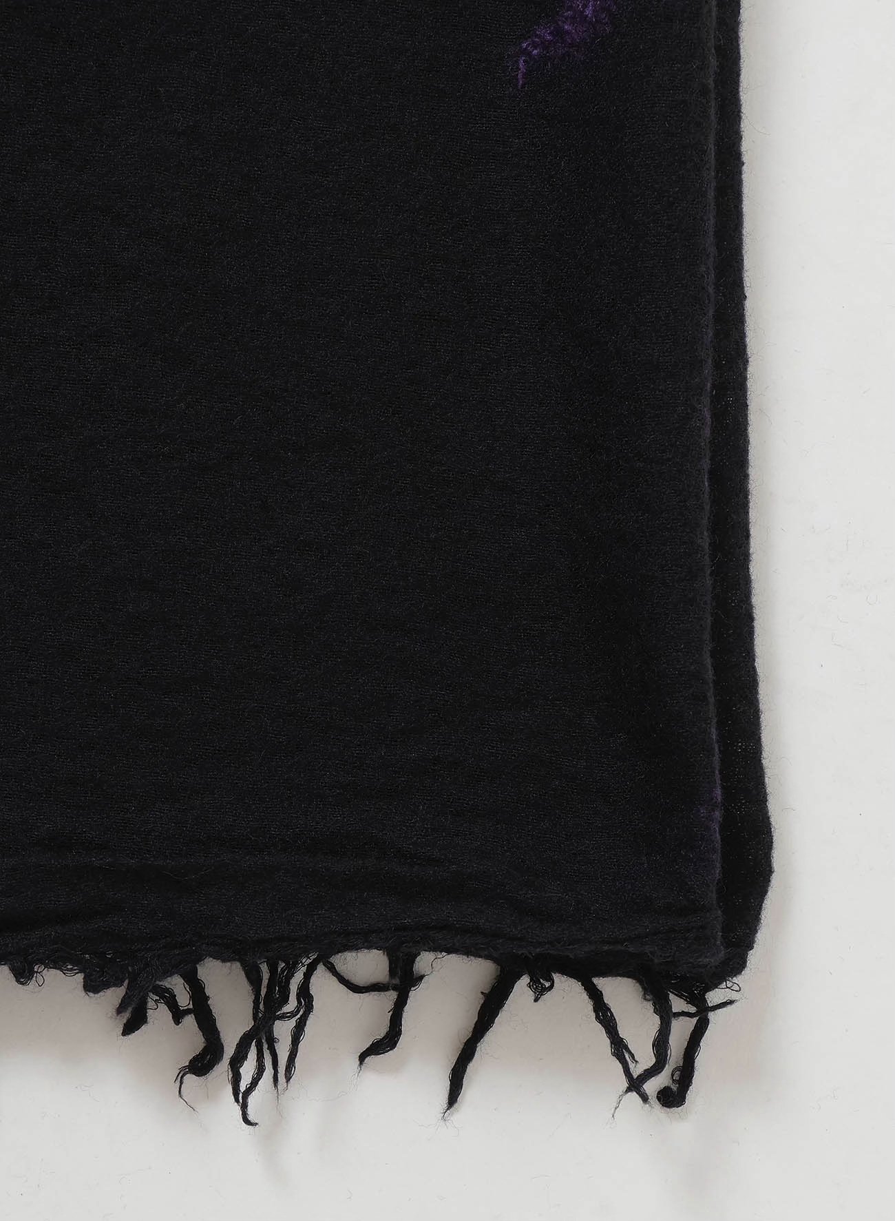 Yohji Yamamoto Discord 25AW Shawl — label