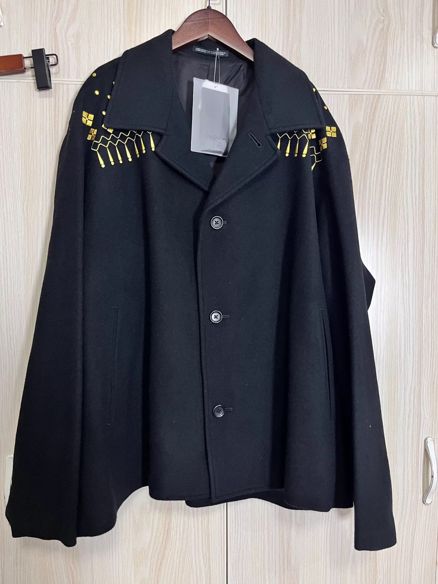 Yohji Yamamoto 92AW Gold Embroidery Jacket
