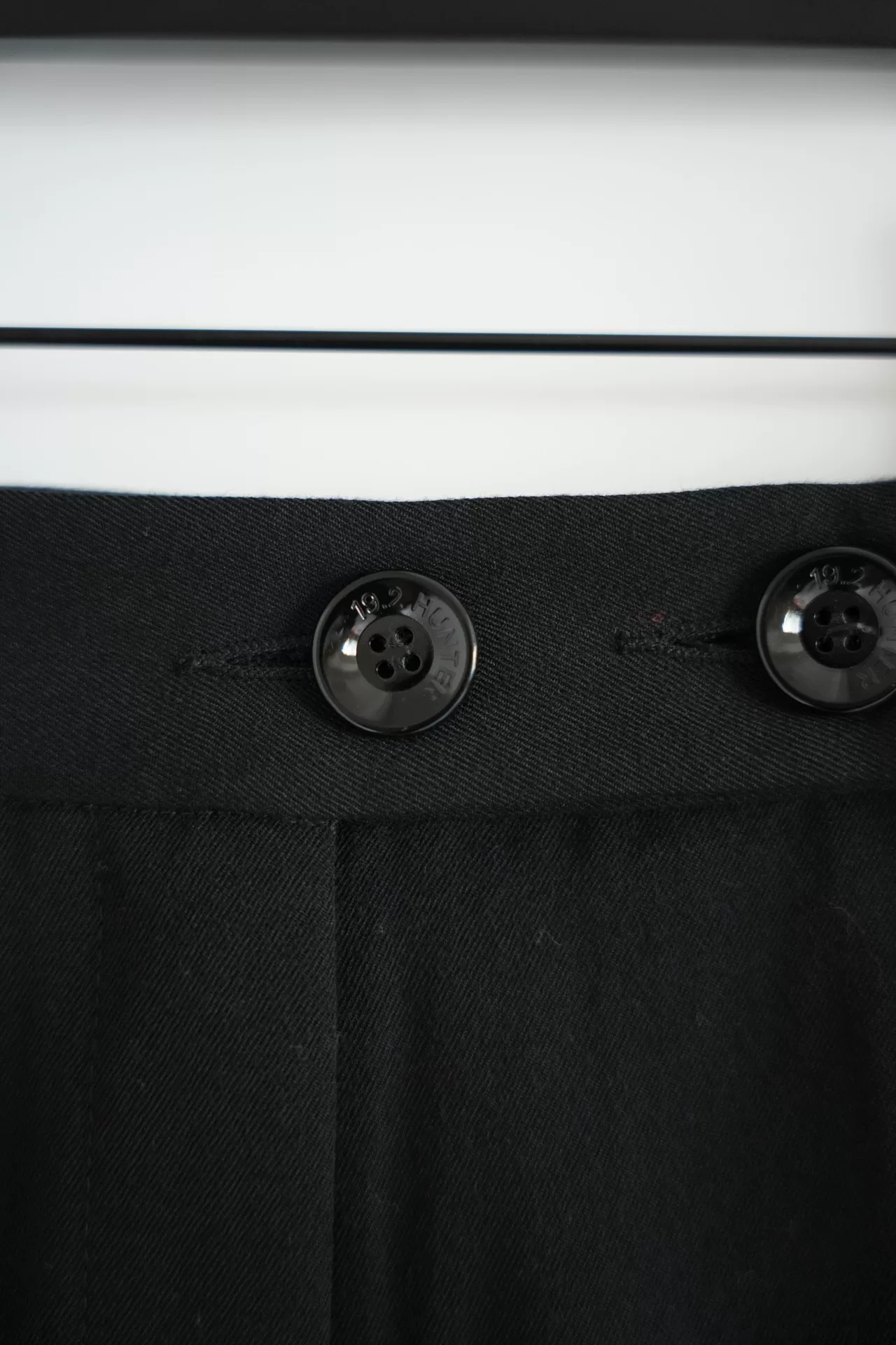 Song For The Mute 19ss Double-Button Trousers — back