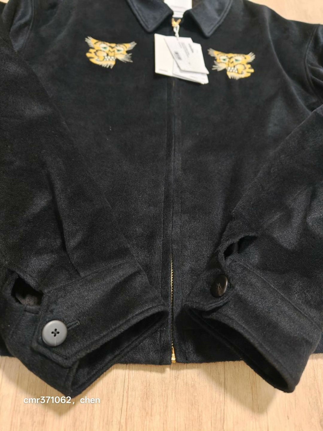 VISVIM 25AW NORAD SILK BLOUSON — back
