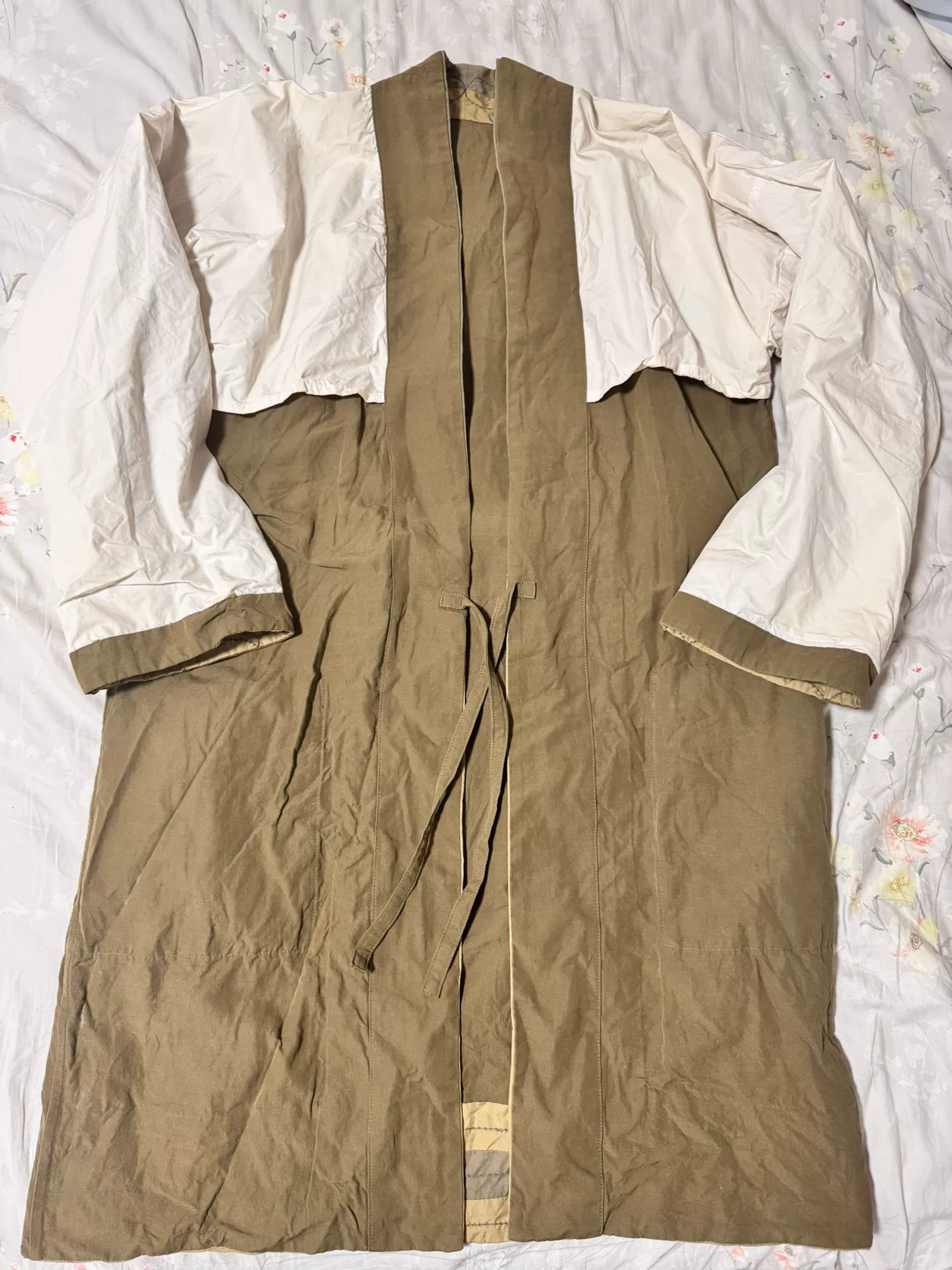 visvim 18AW Long Robe Coat — detail
