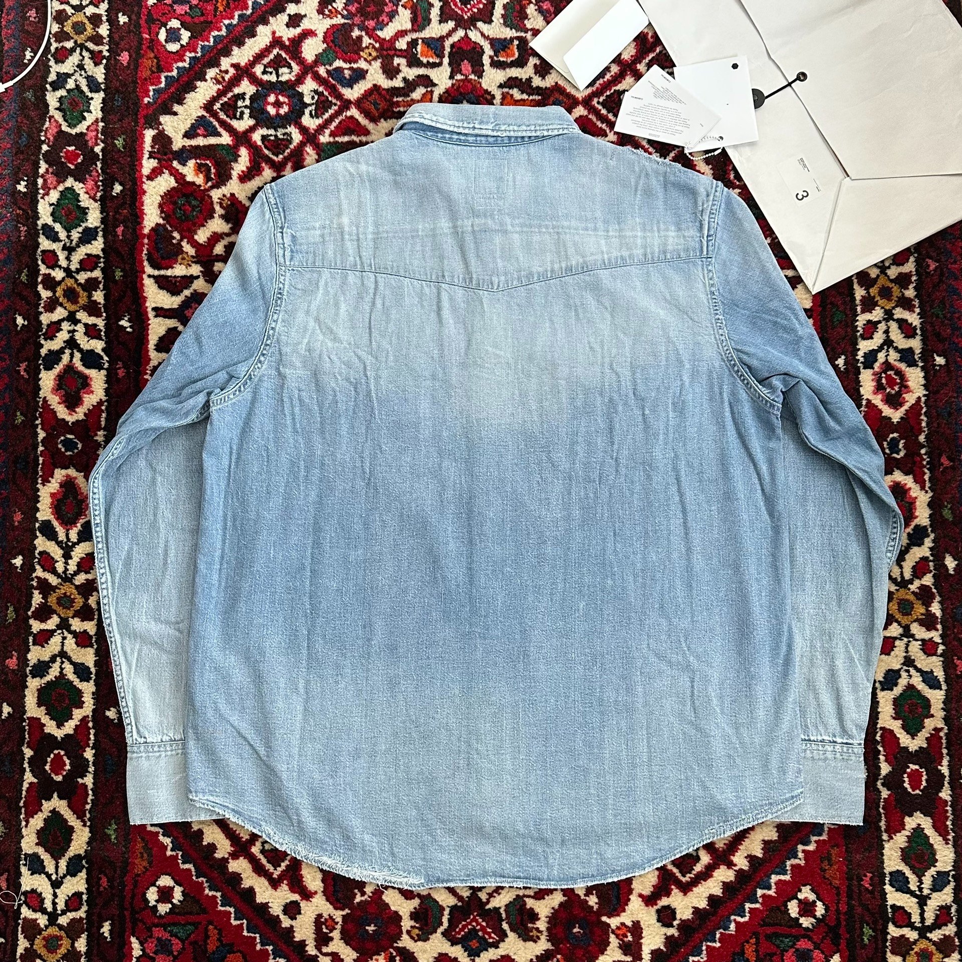 visvim SOCIAL SCULPTURE SHIRT CRASH 3 — front