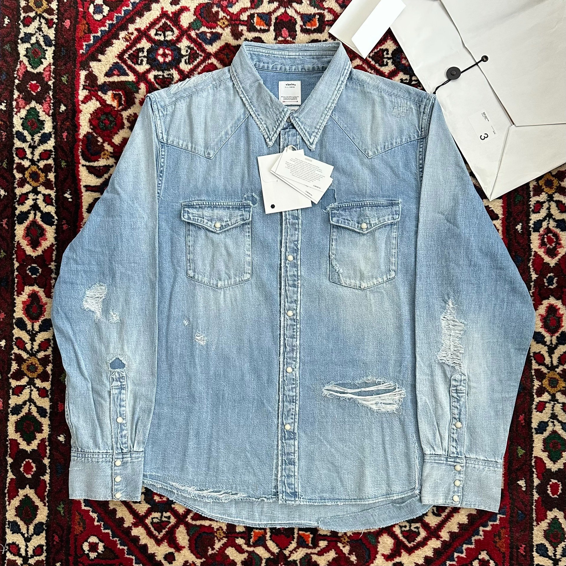 visvim SOCIAL SCULPTURE SHIRT CRASH 3