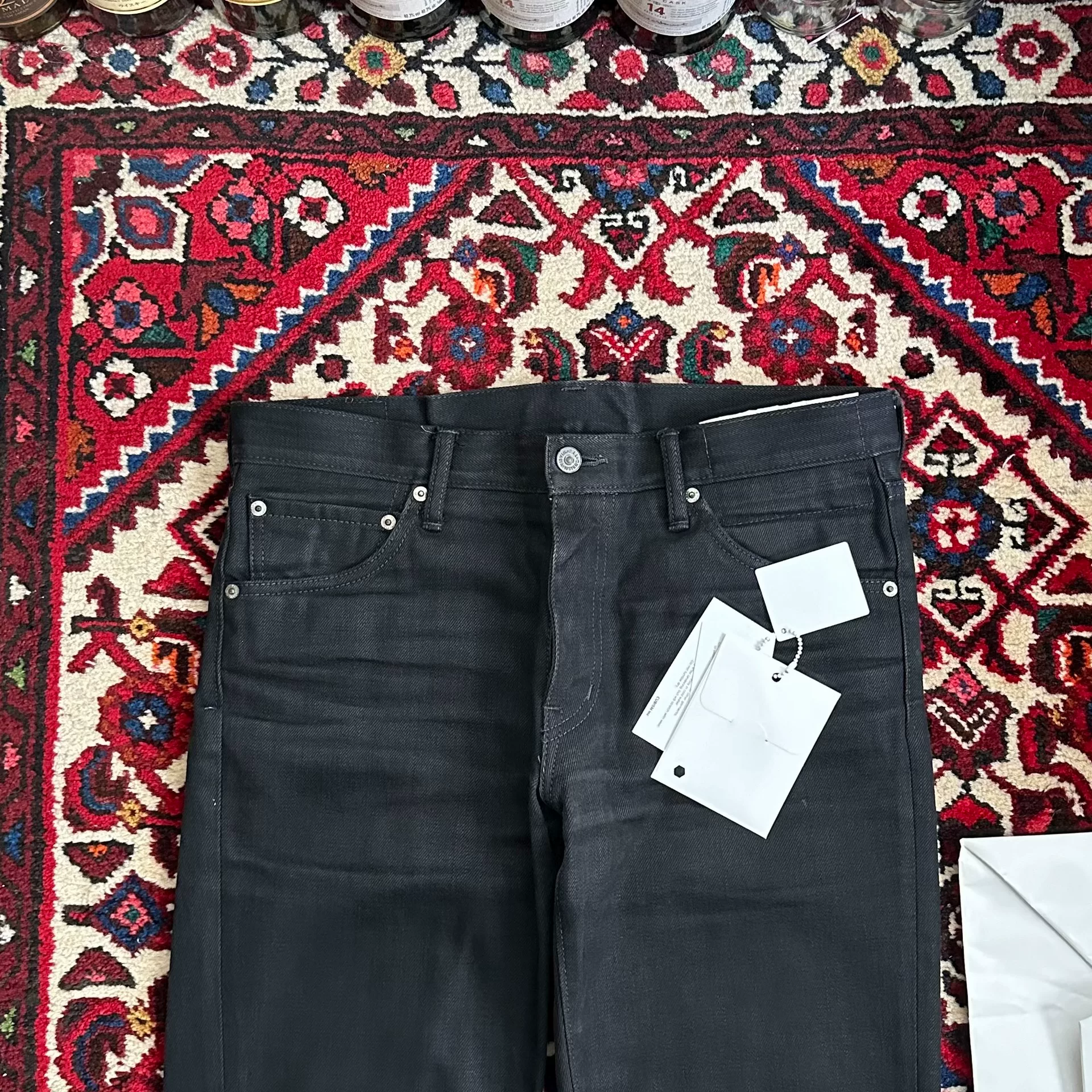 visvim 04CMYK Black W32 L30 Jeans — back