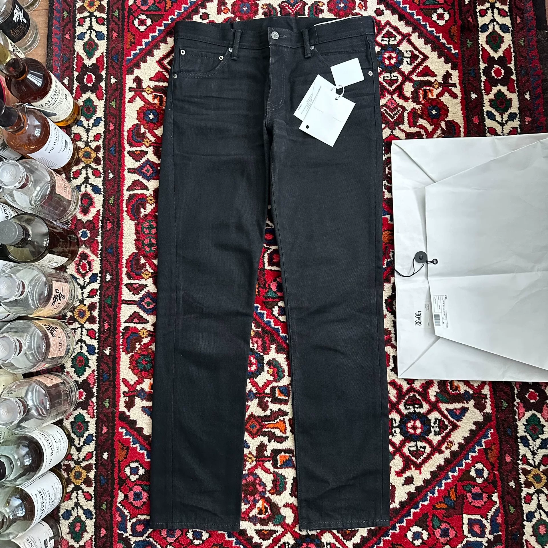 visvim 04CMYK Black W32 L30 Jeans — front