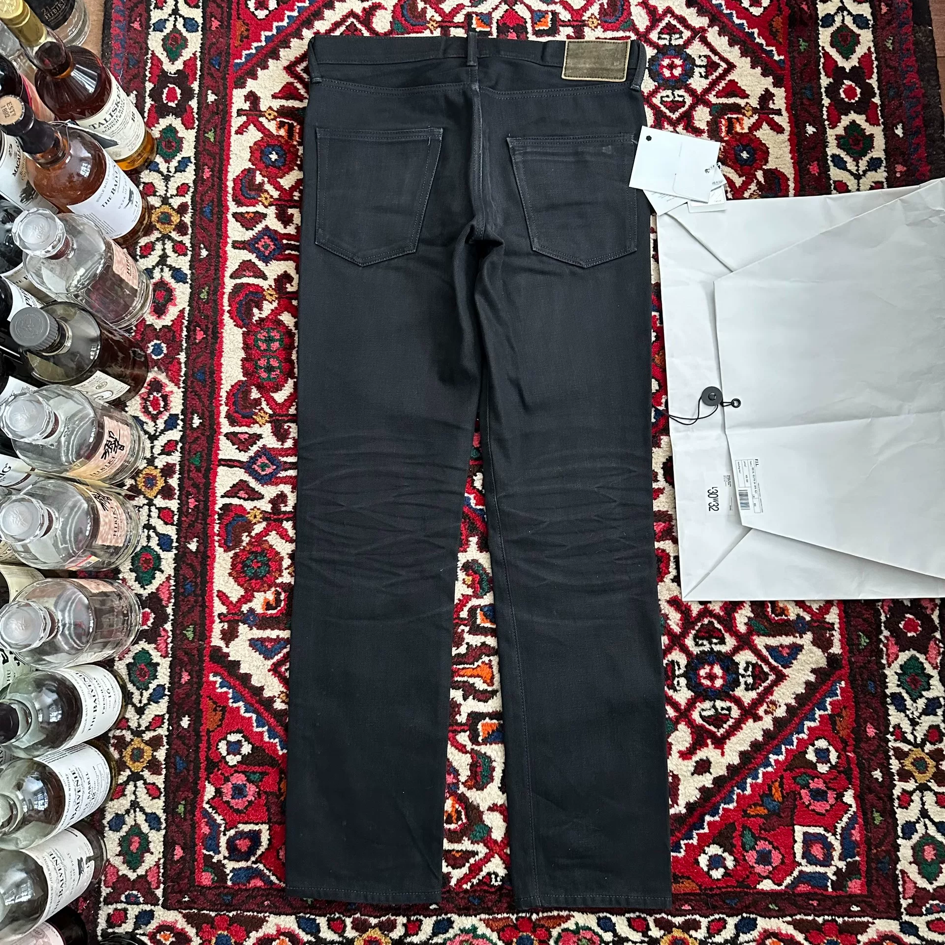 visvim 04CMYK Black W32 L30 Jeans — detail