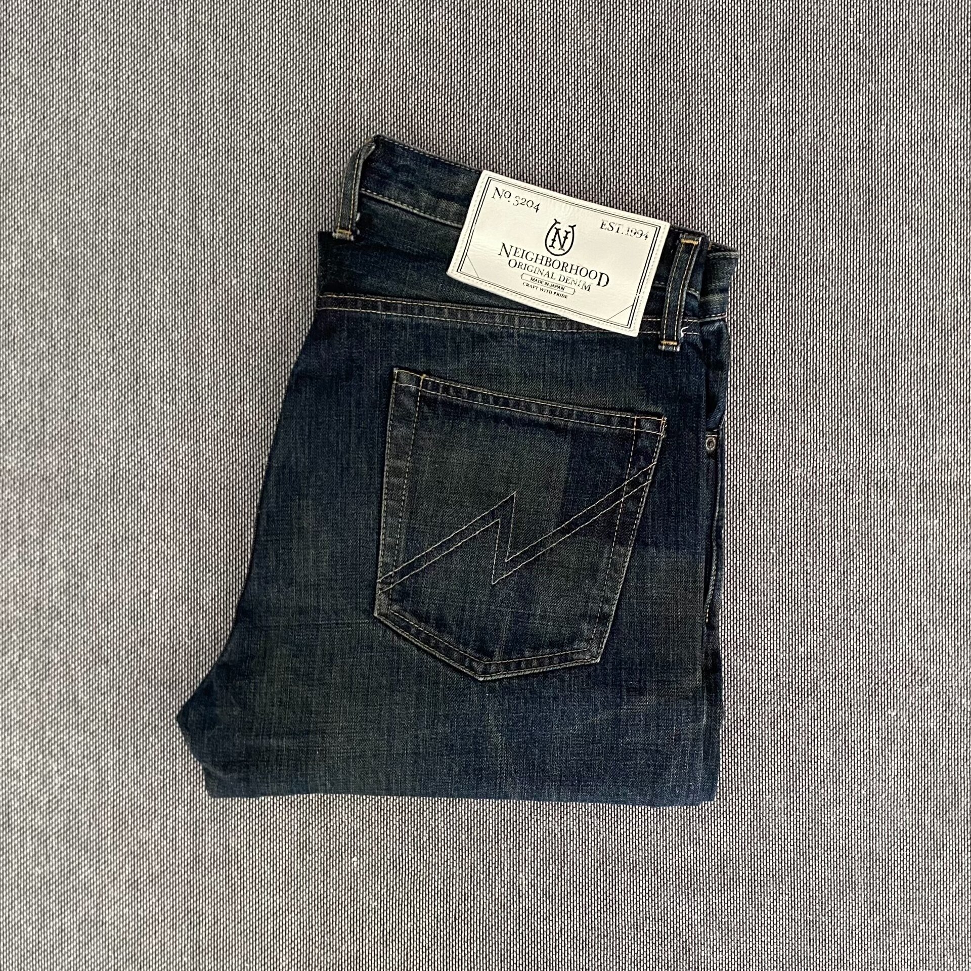 Neighborhood 15ss Basic Washed Jeans