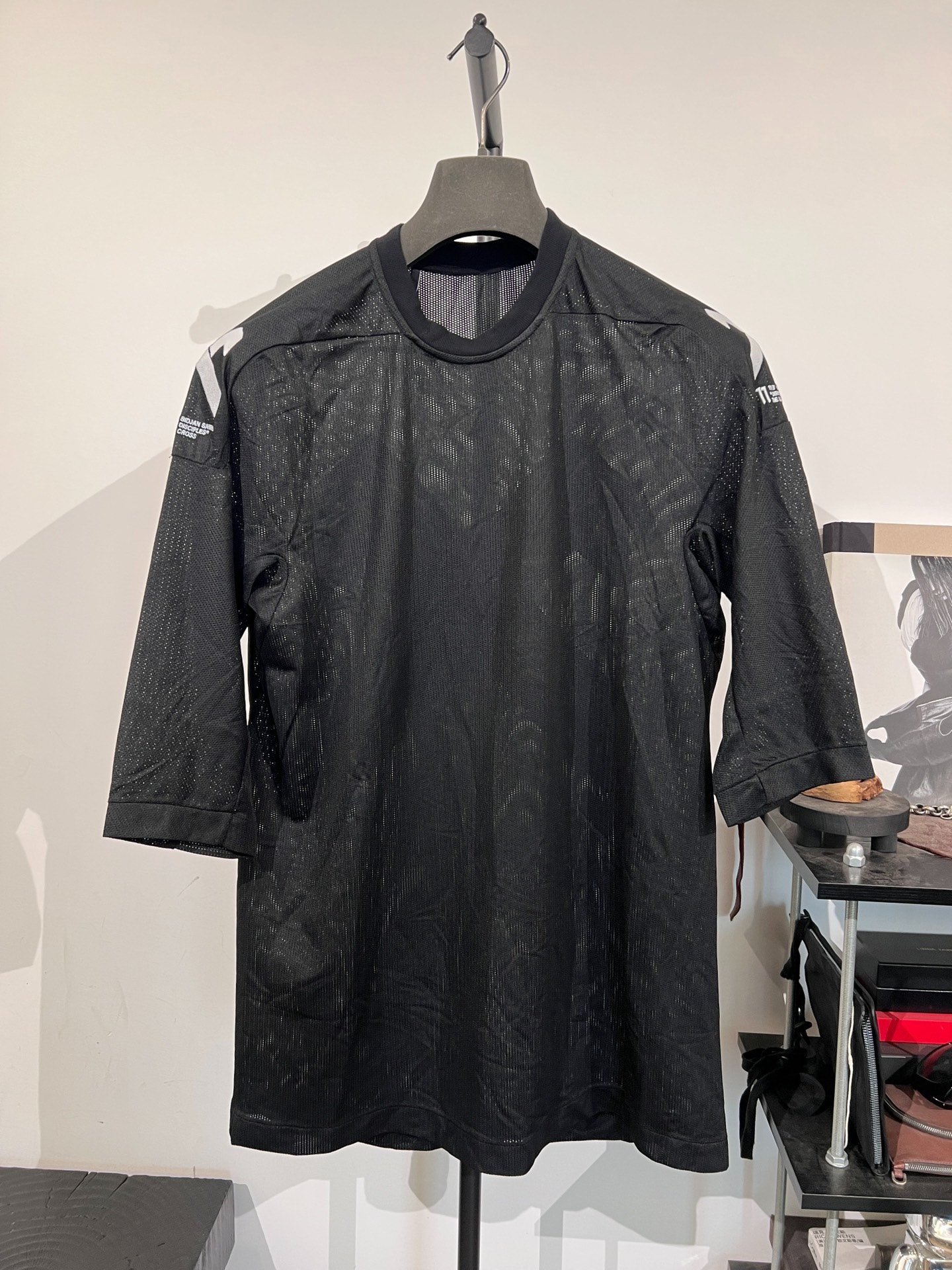 Boris Bidjan Saberi 11by bbs LS4 Mesh T-shirt — front