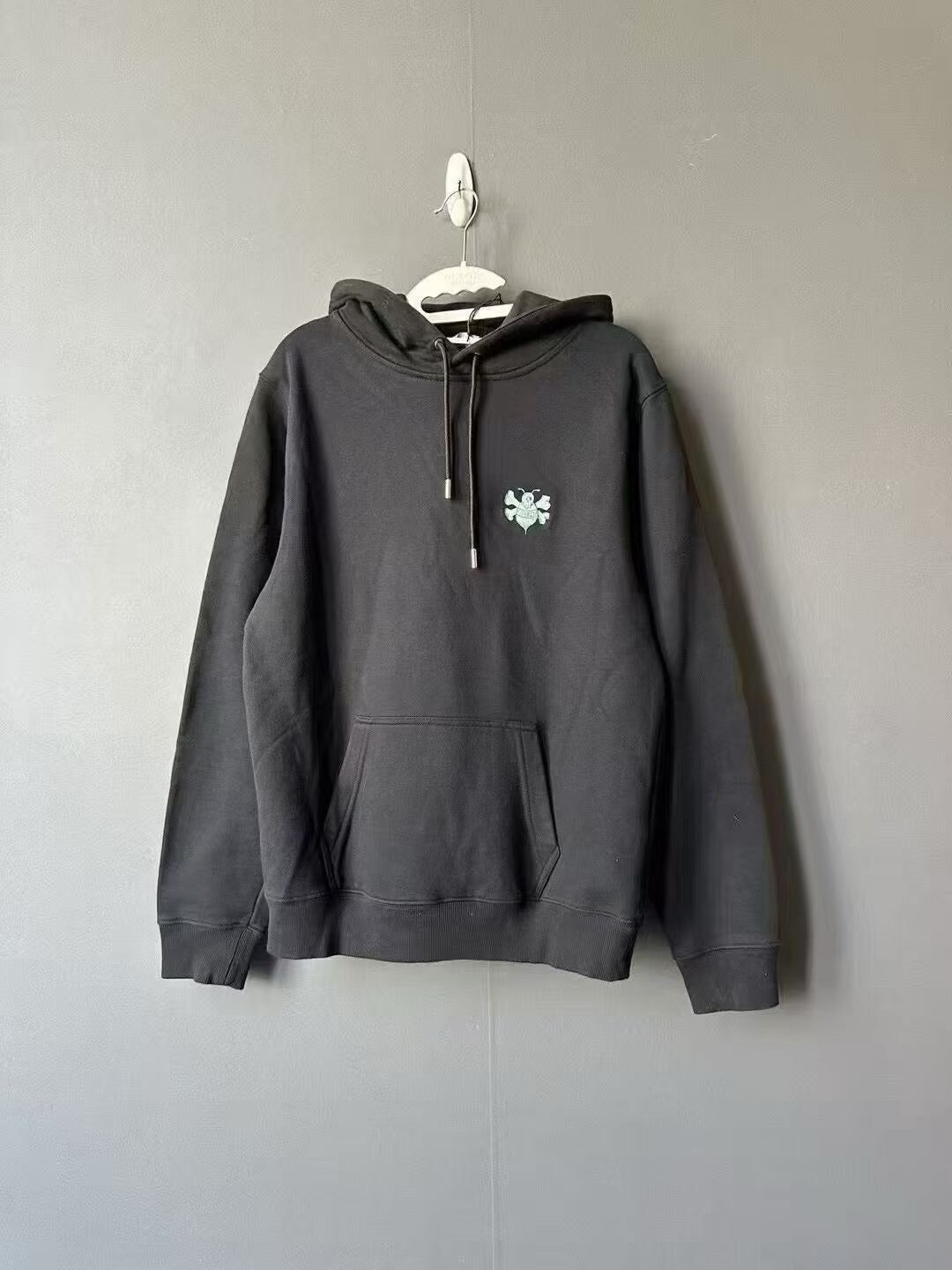 Dior Stussy Bee Skull Black Hoodie
