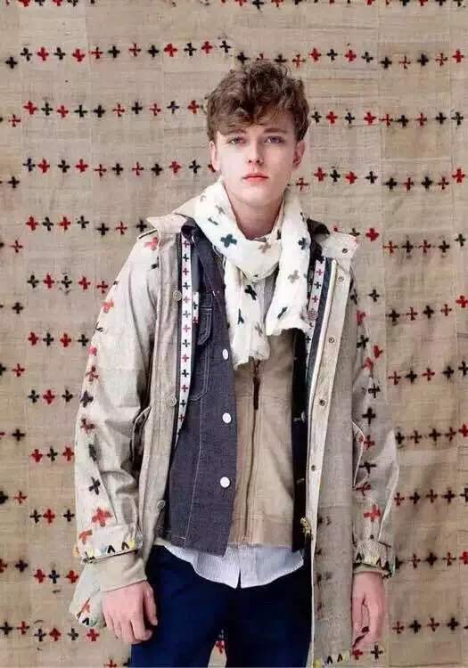 VISVIM ICT M65 Beige Cross Parka — detail