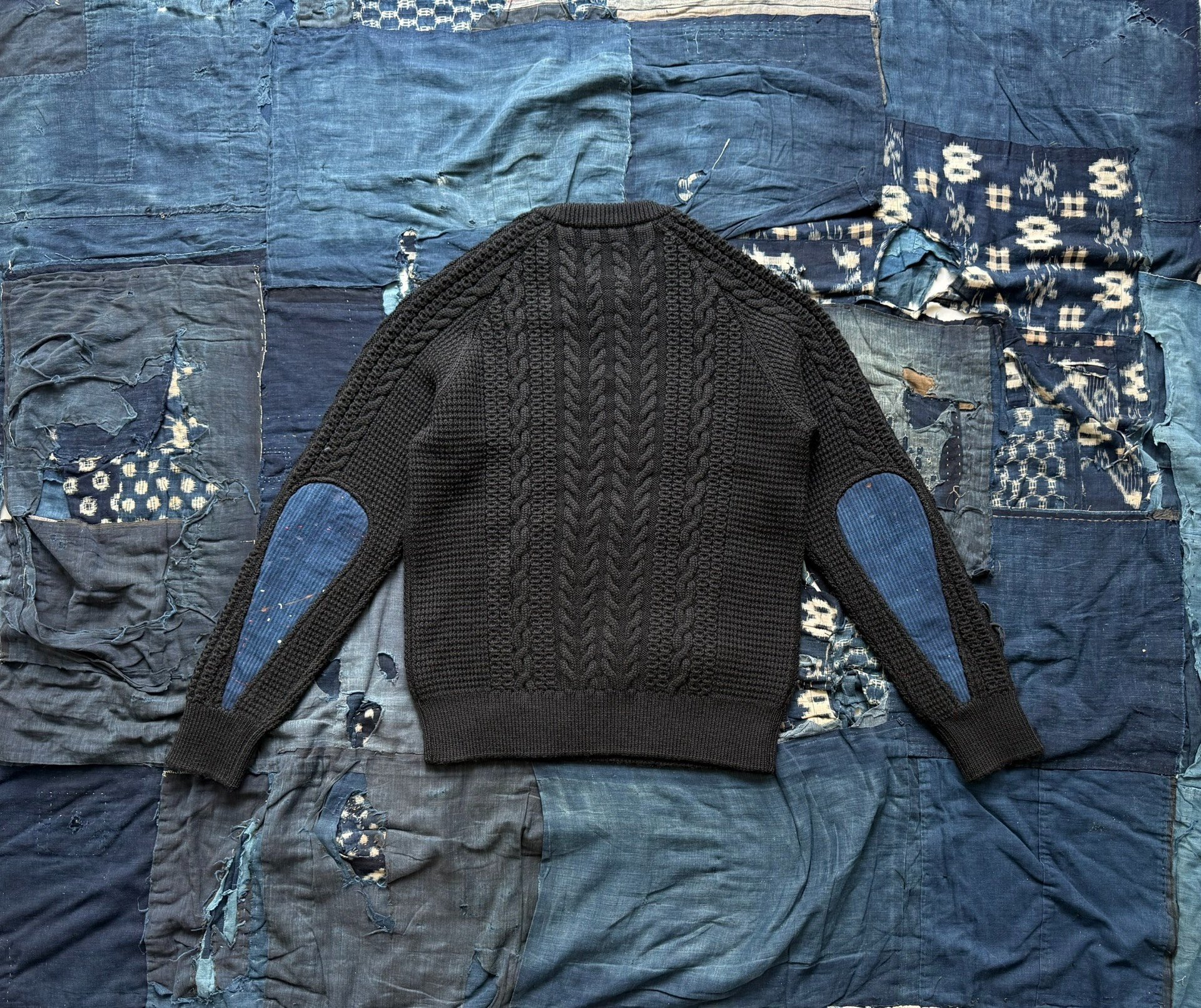visvim 19AW Fisherman Cable Sweater