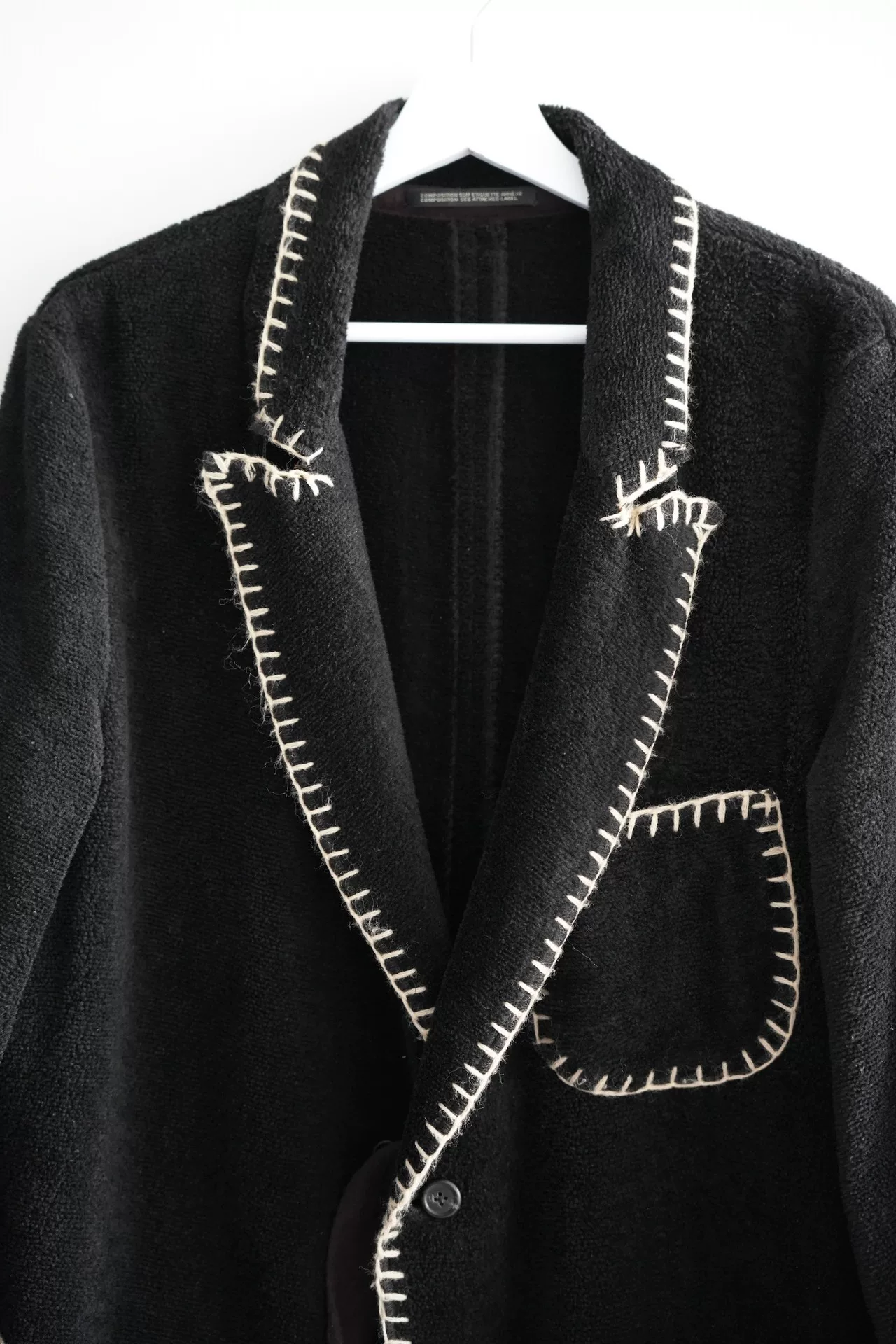 Yohji Yamamoto 2012 AW Wool Blazer — detail