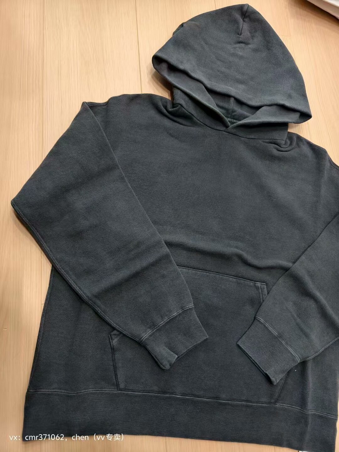 VISVIM 25SS JUMBO SB HOODIE DMGD — front