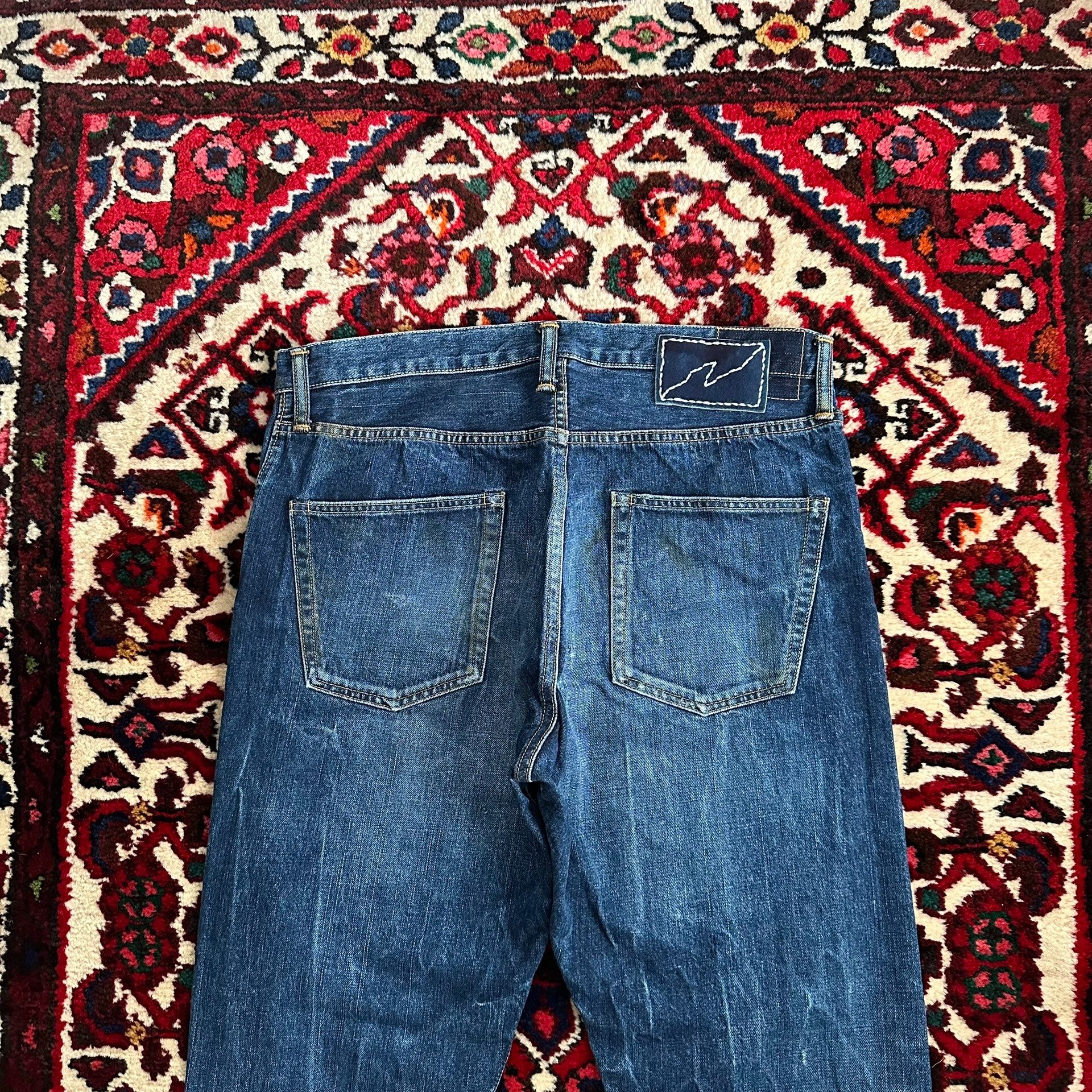 visvim 19aw DRY3 Jeans — back