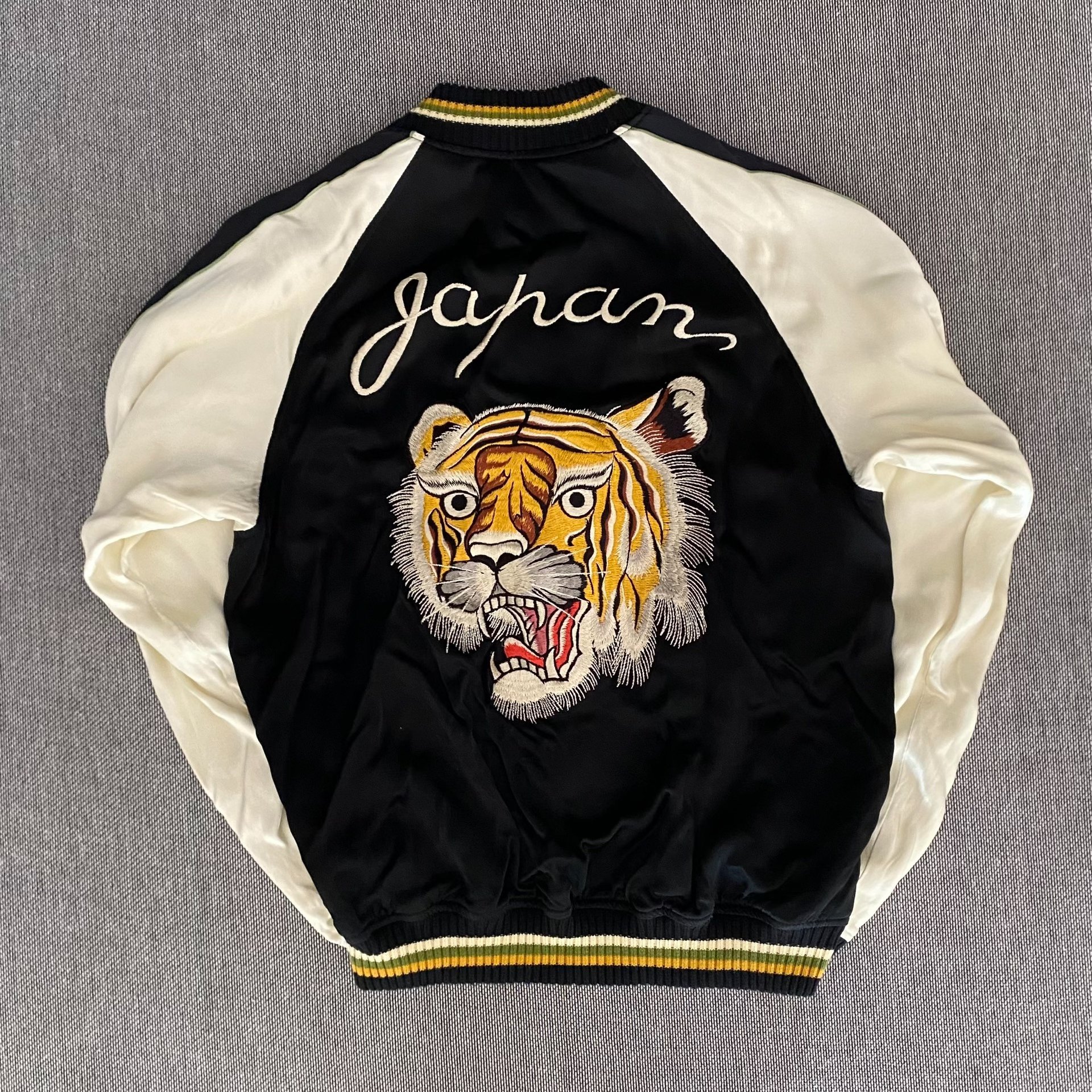 The Flat Head Sakujan Double-sided Jacket — back