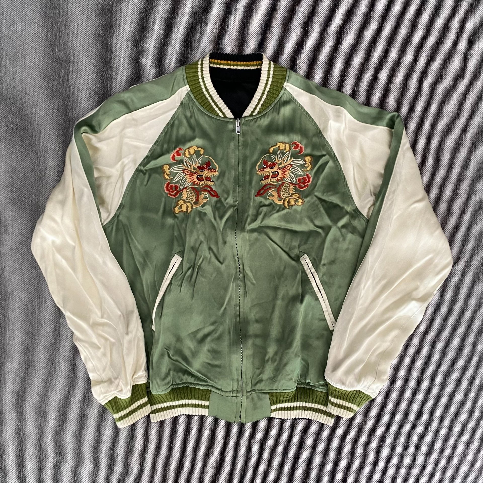 The Flat Head Sakujan Double-sided Jacket
