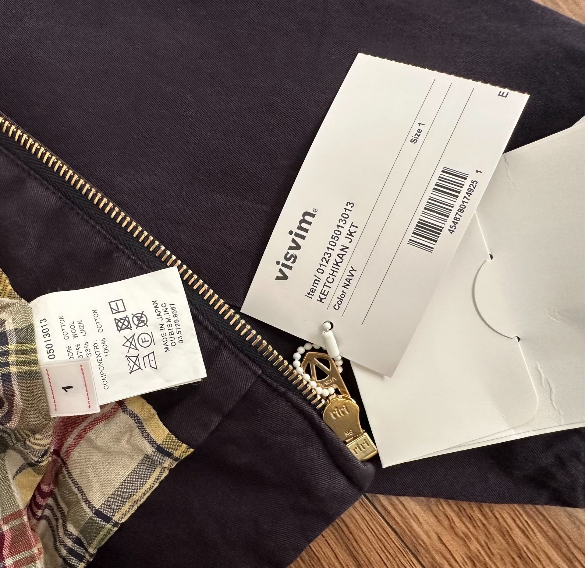 VISVIM 23SS KETCHIKAN Harrington Jacket — back