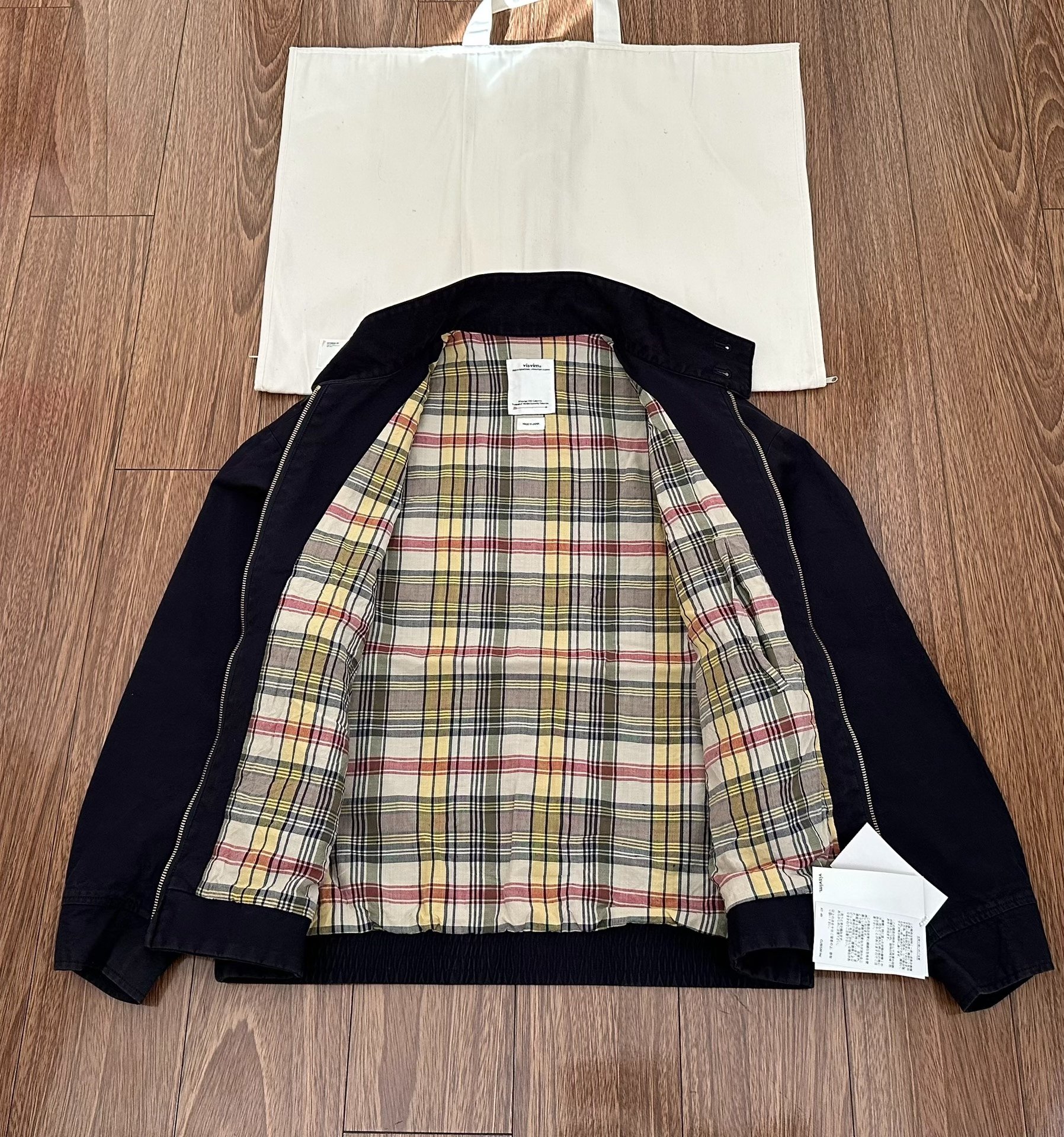 VISVIM 23SS KETCHIKAN Harrington Jacket — detail