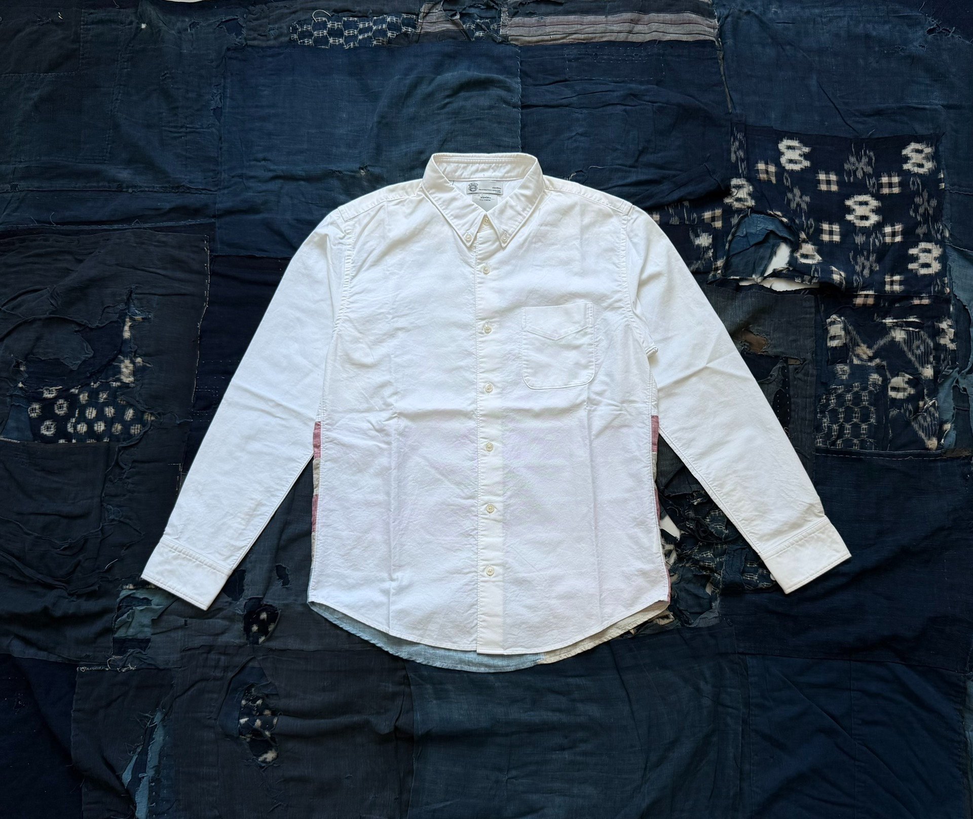VISVIM 13SS Stars Flag Long-Sleeve Shirt — front