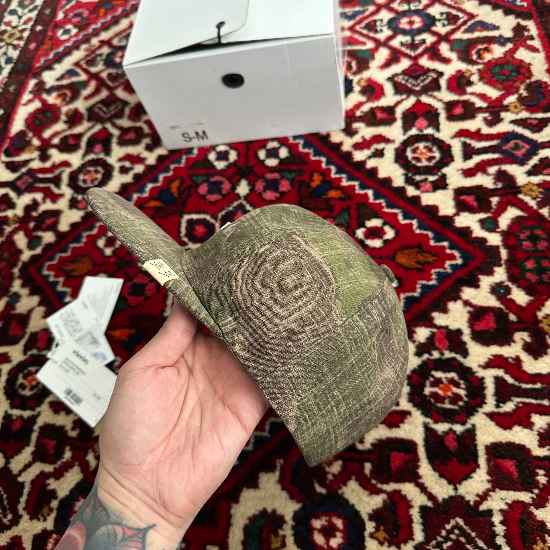 visvim 21SS EXCELSIOR CAP KAMO — back