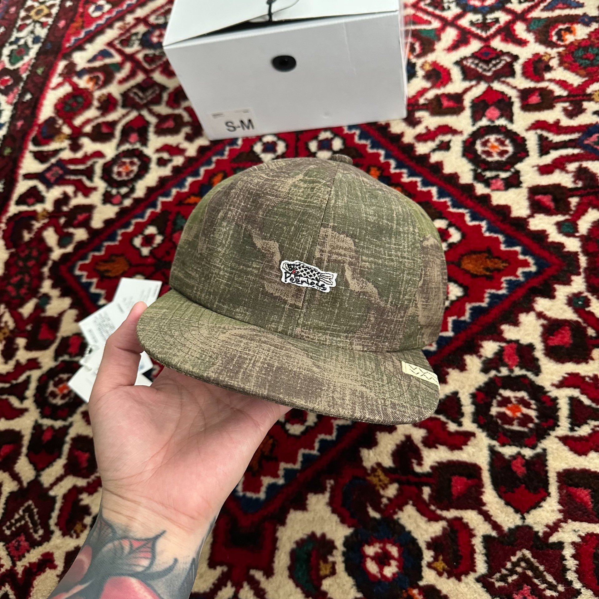 visvim 21SS EXCELSIOR CAP KAMO — front