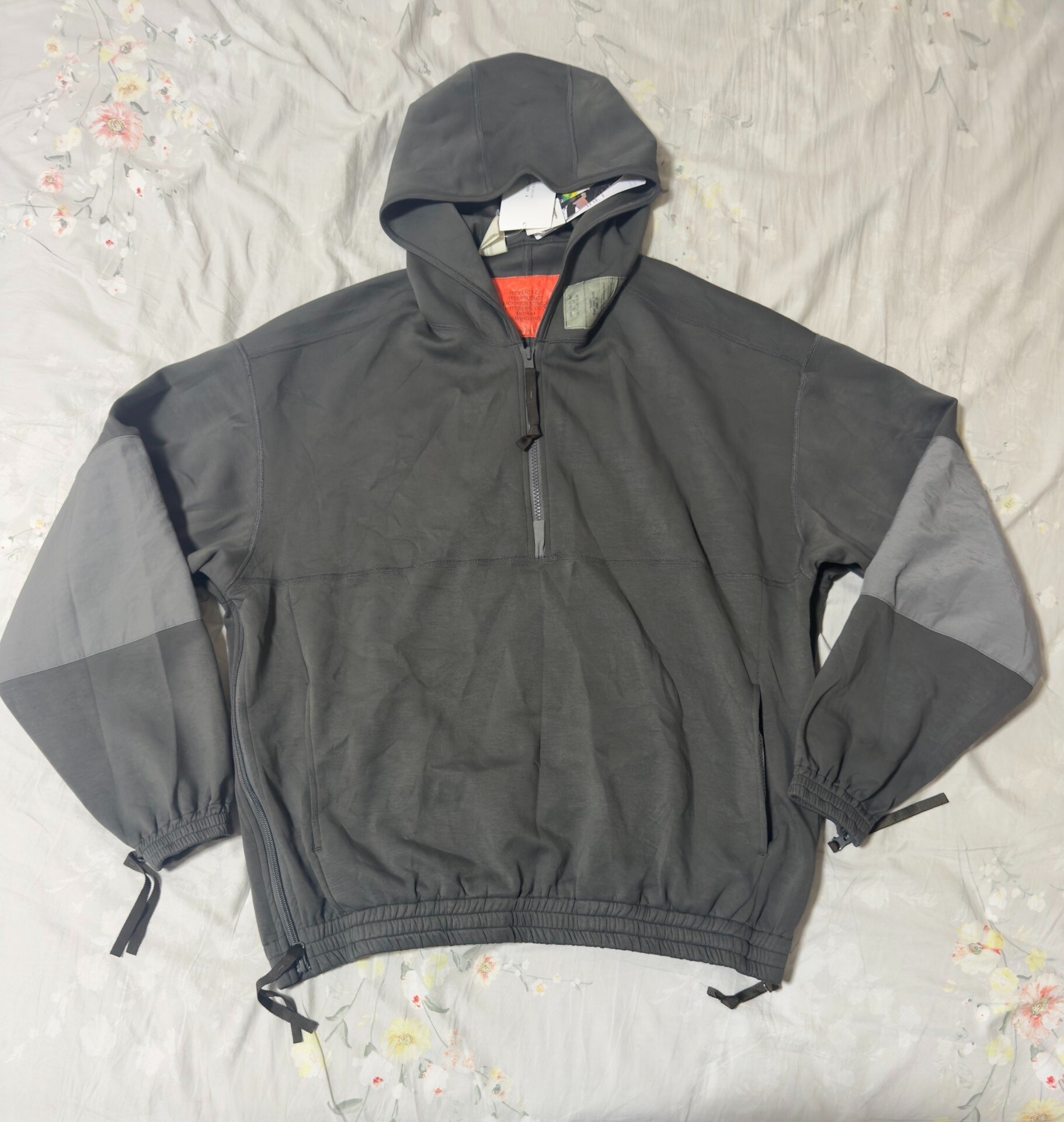 n.hoolywood 23SS Half-Zip Hoodie
