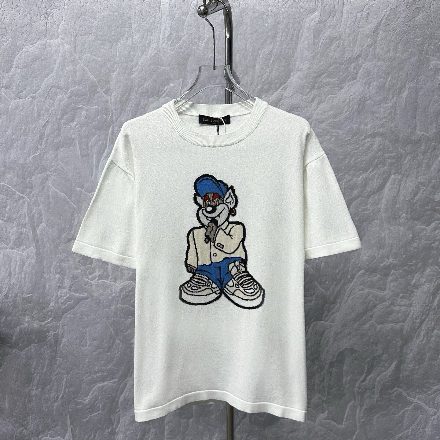 Louis Vuitton Rapper Bear Knit T-Shirt