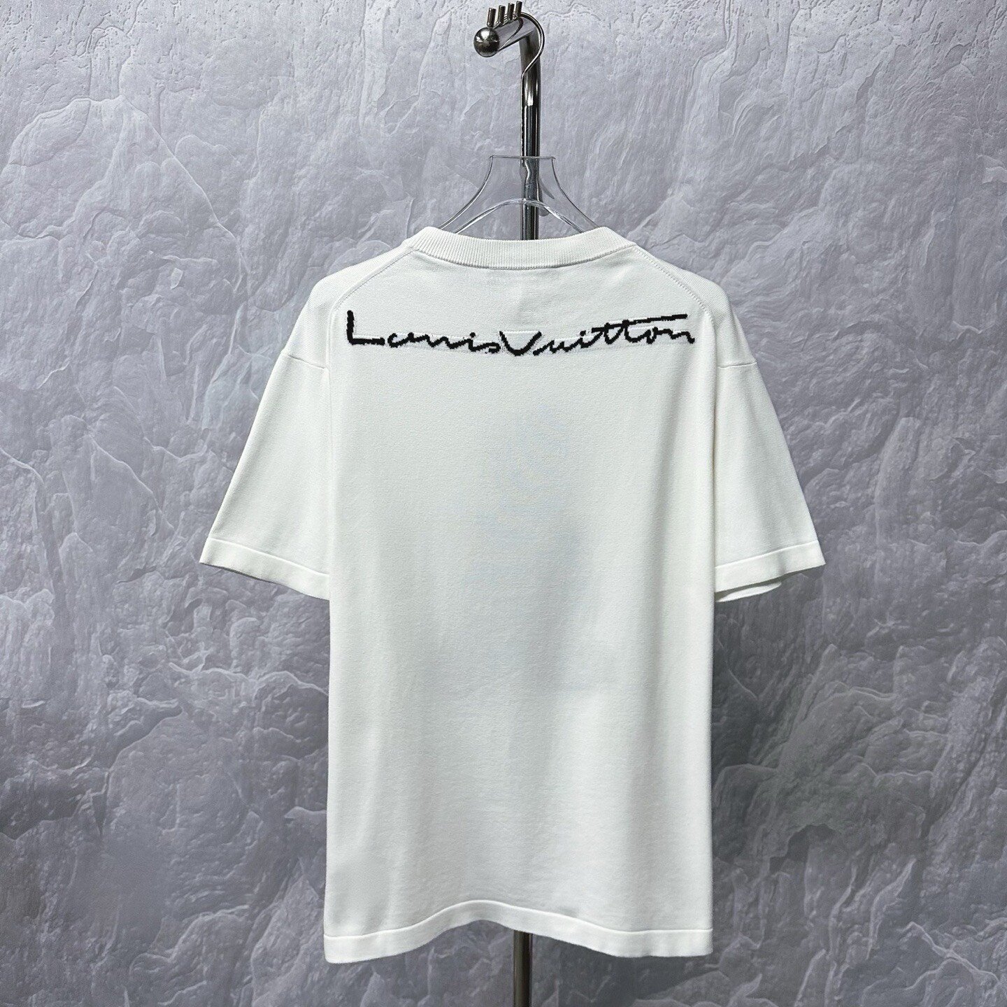 Louis Vuitton Rapper Bear Knit T-Shirt — back