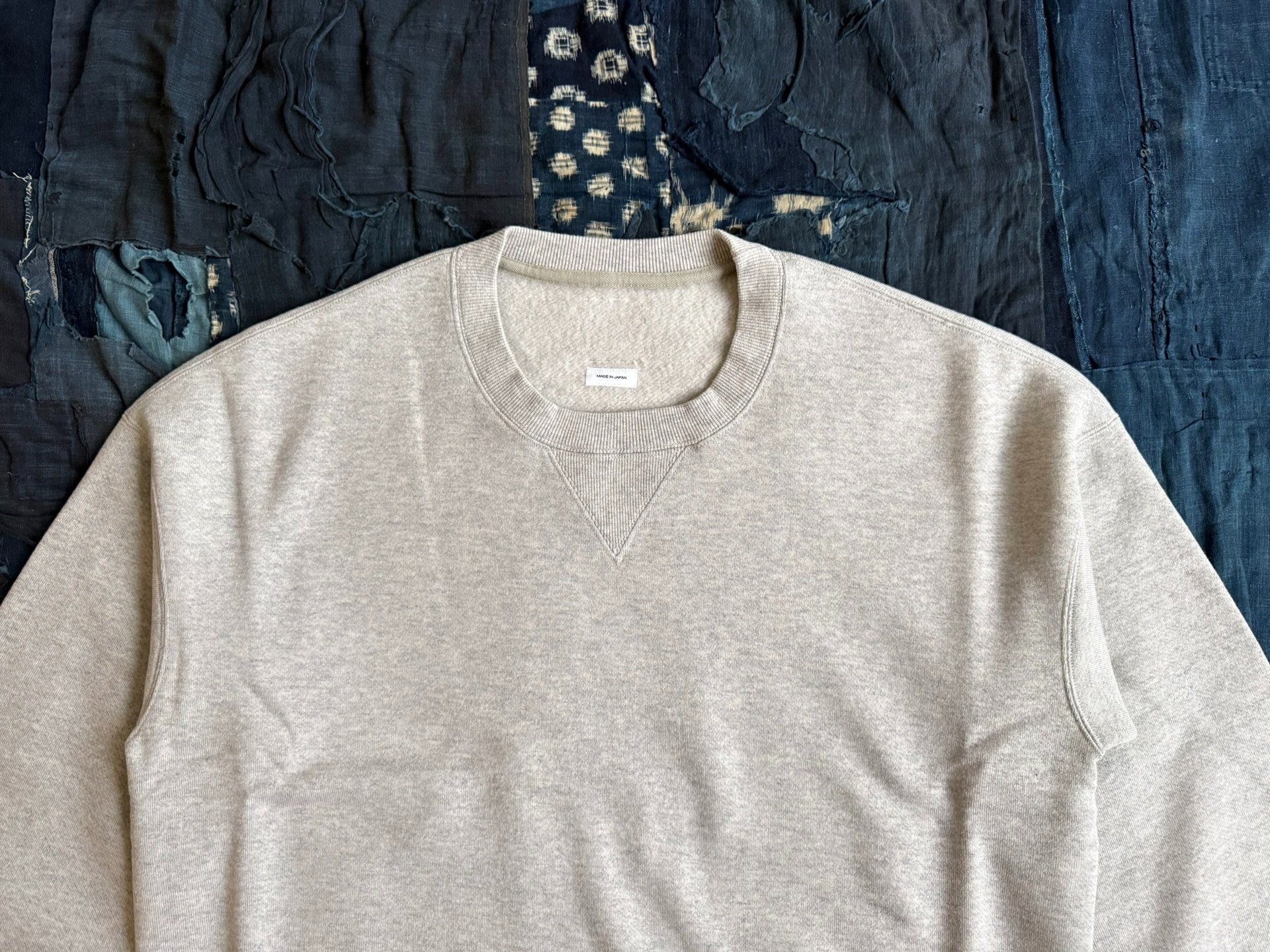 VISVIM 26SS JUMBO SB SWEAT L/S Crewneck — detail