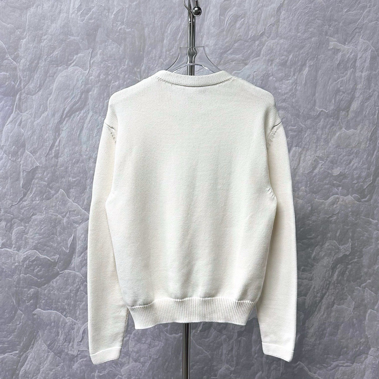 Dior SS25 Embroidered Crew Neck Sweater — back