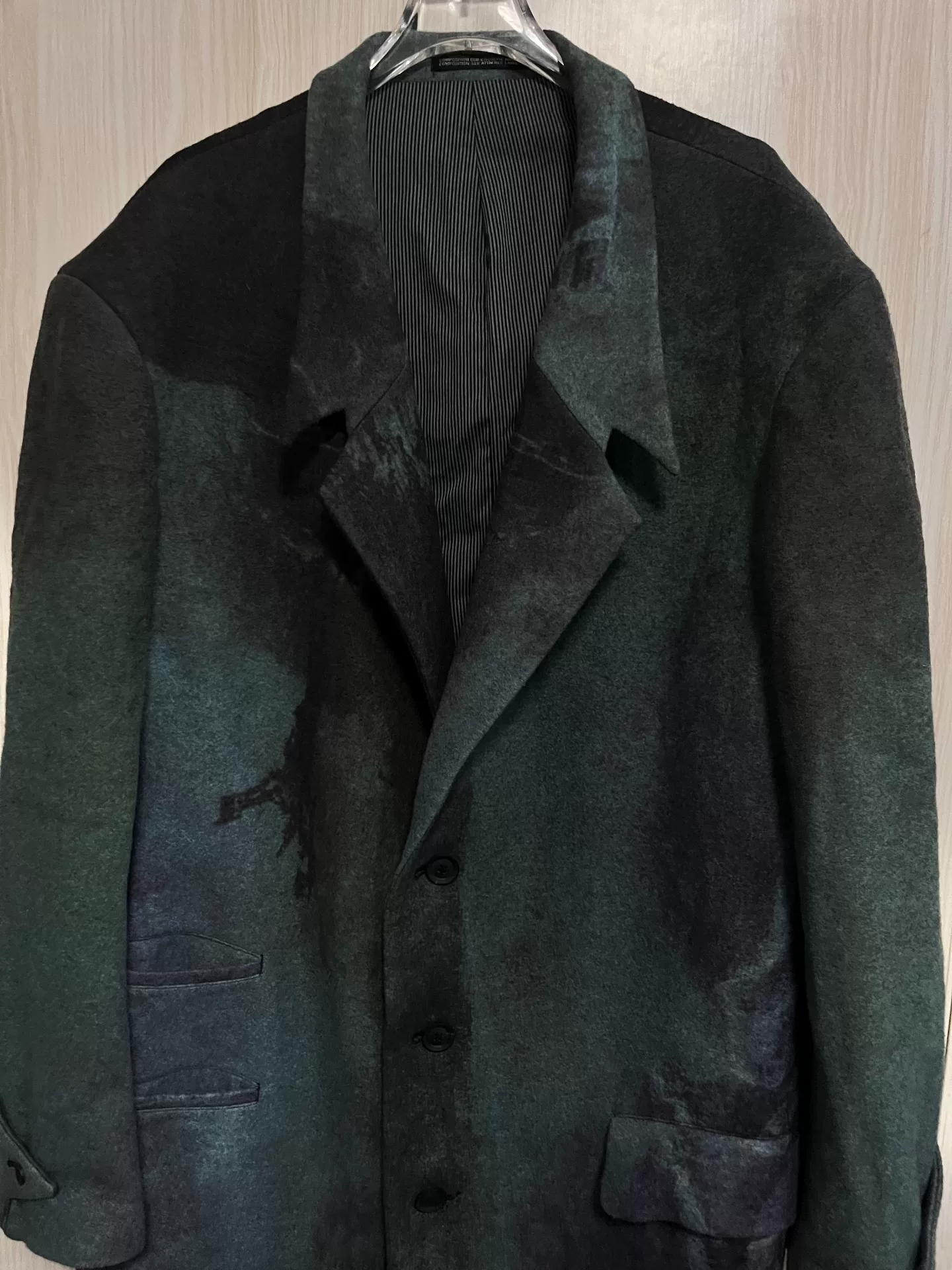 Yohji Yamamoto 22AW Long Coat — front