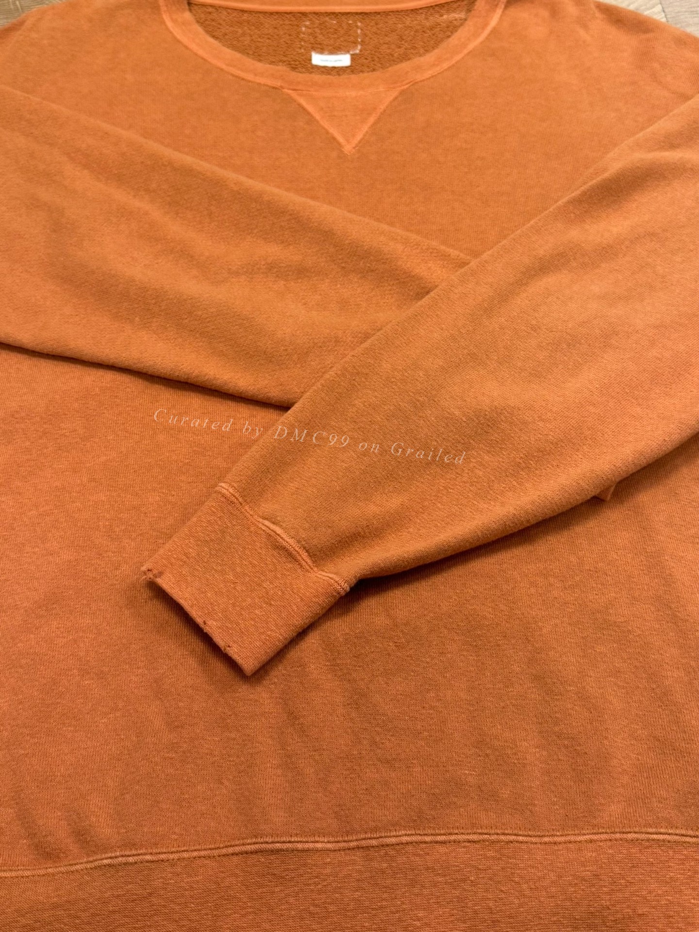 Visvim Jumbo Sb Sweat Dmgd — label