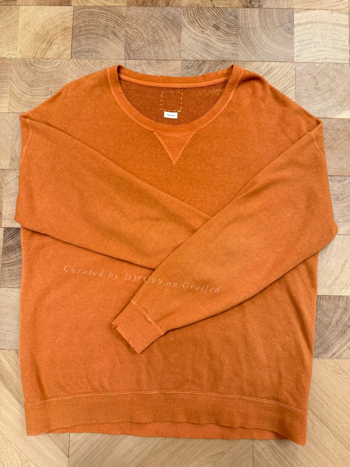 Visvim Jumbo Sb Sweat Dmgd