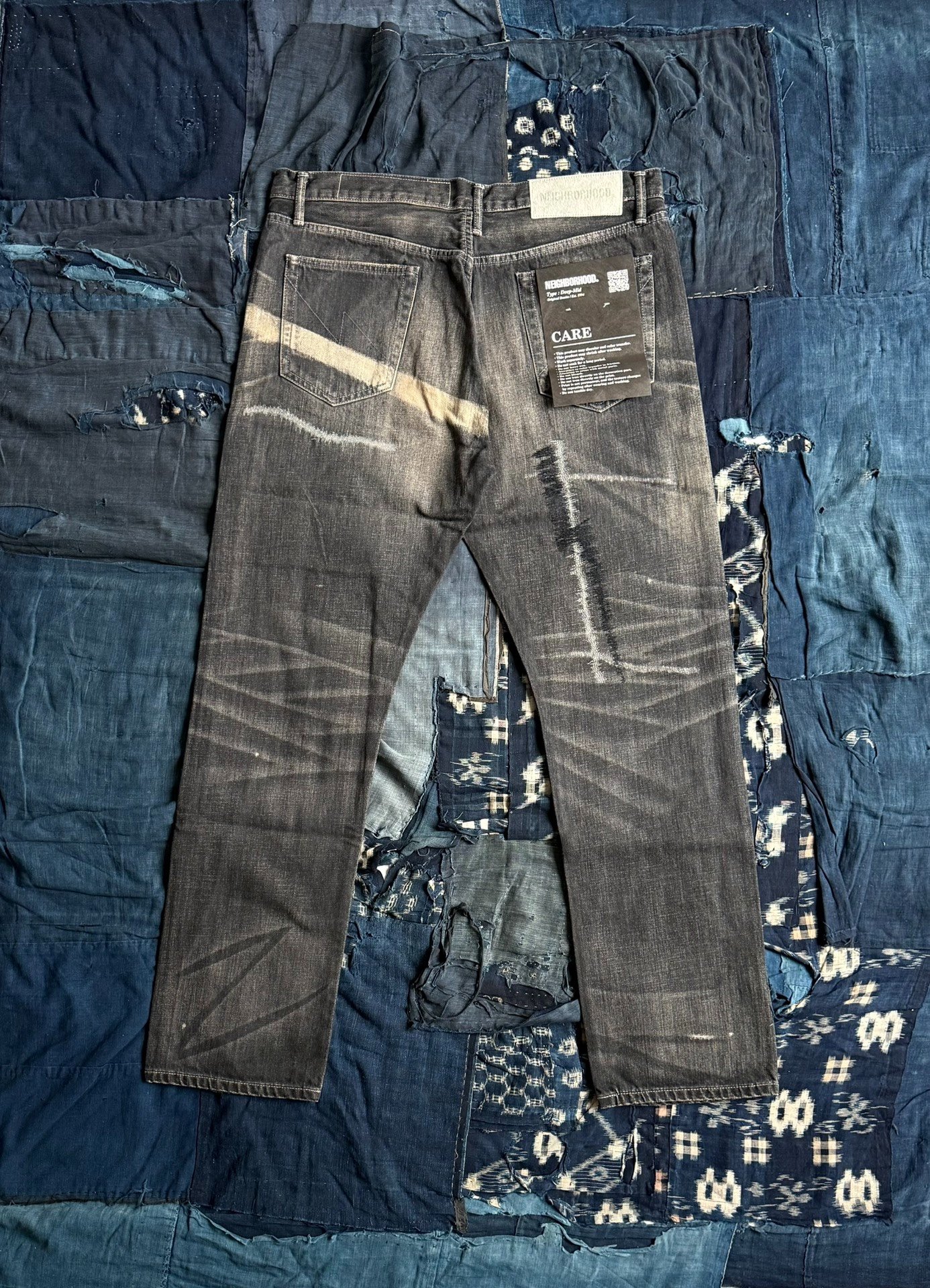 Neighborhood 23SS Savage Denim Mid — front