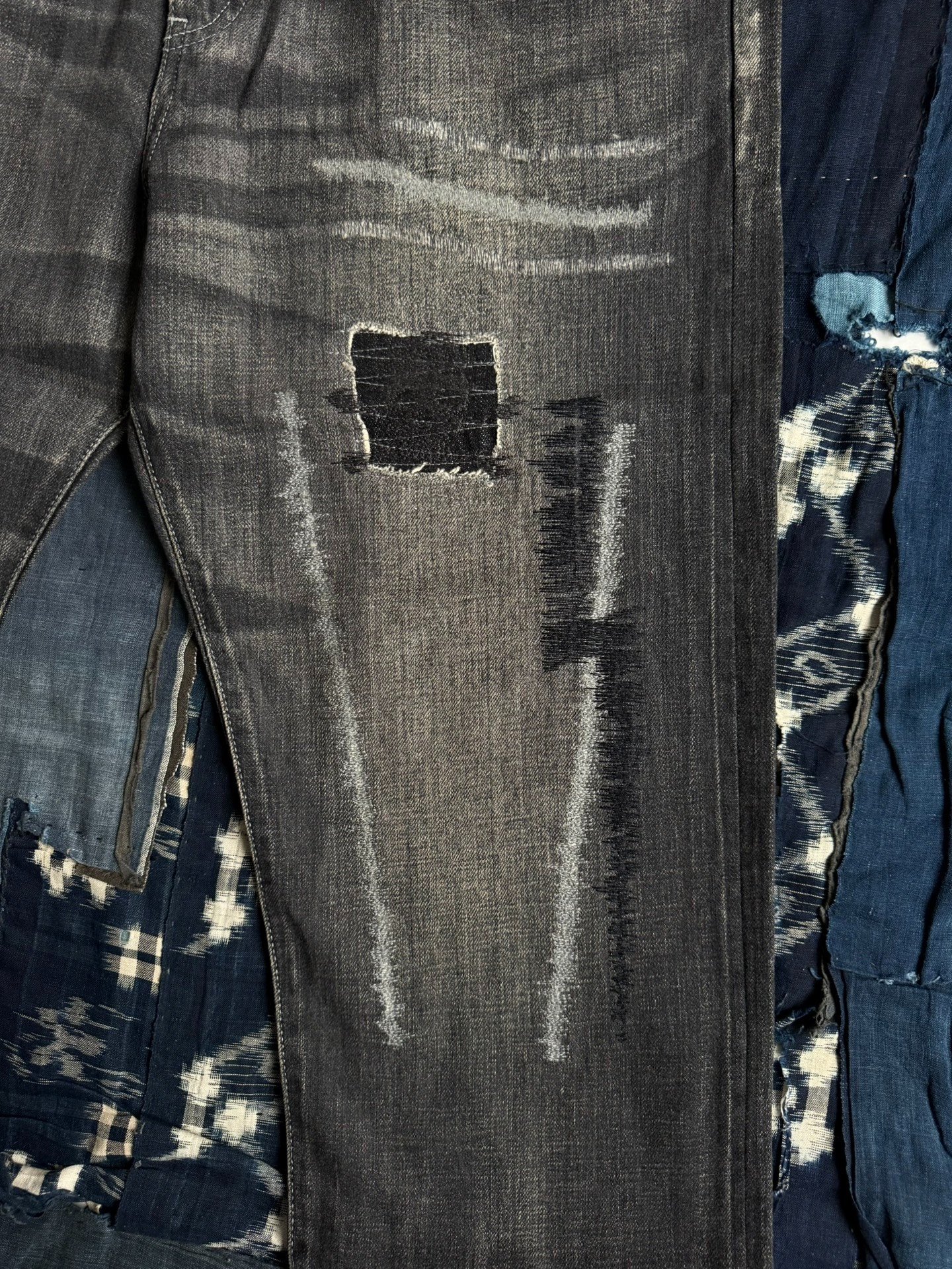 Neighborhood 23SS Savage Denim Mid — label