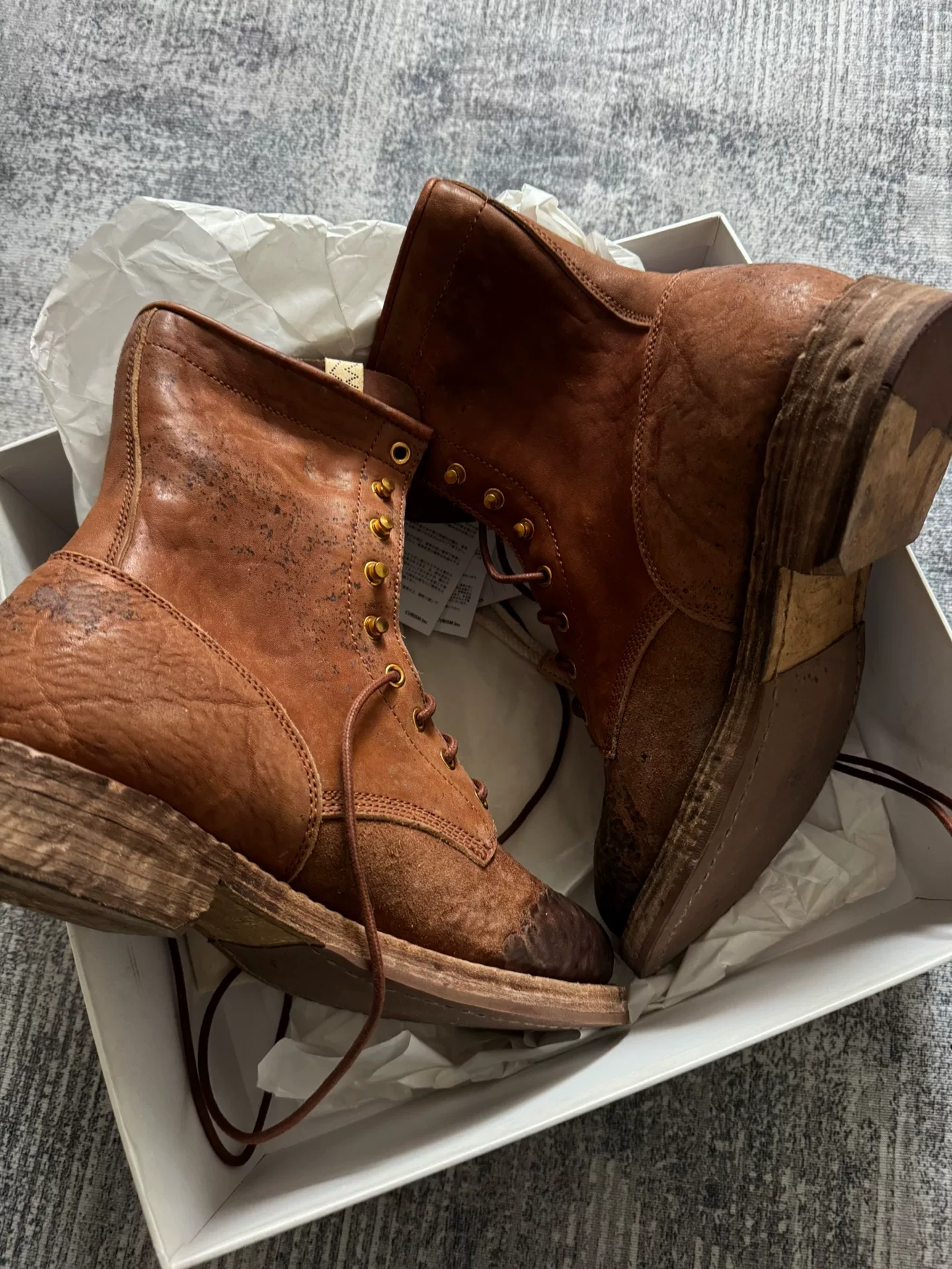 VISVIM 24SS Battalion Boots Folk F.I.L. Limited — detail