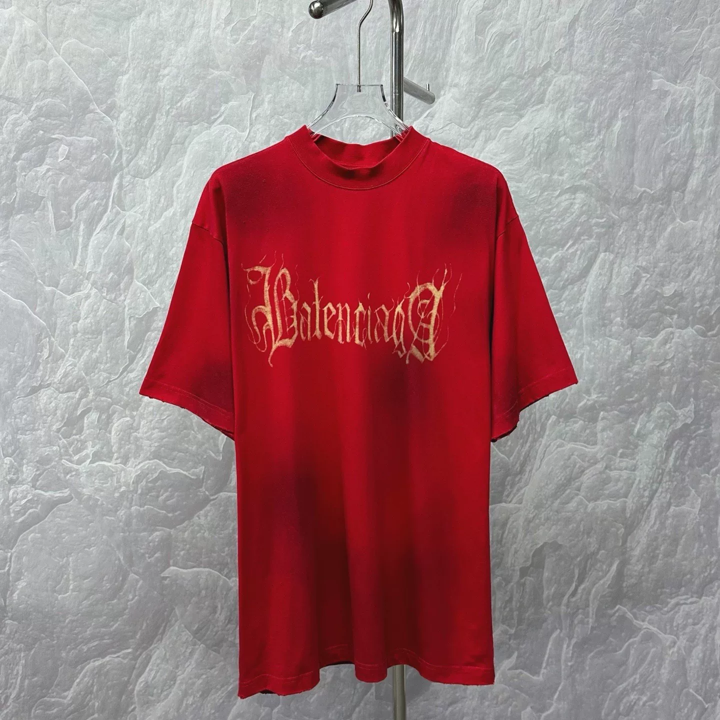 Balenciaga Printed Short Sleeve T-shirt