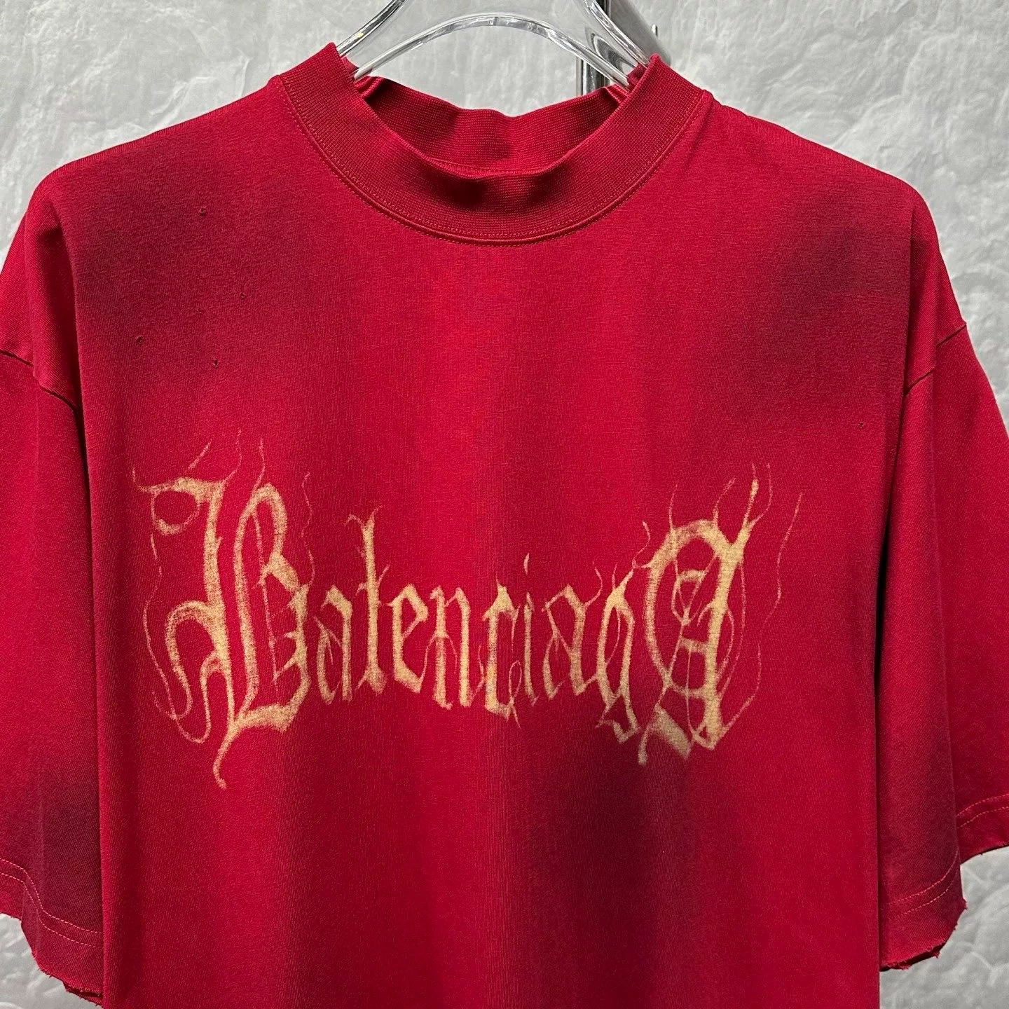 Balenciaga Printed Short Sleeve T-shirt — front