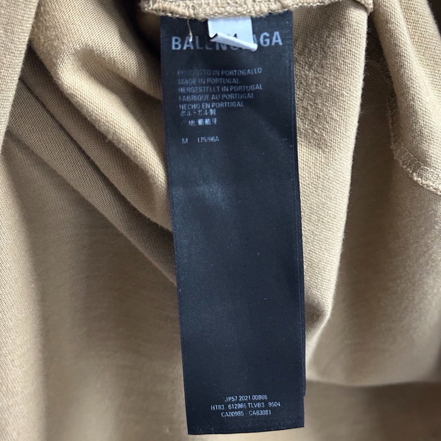 Balenciaga Logo Embroidered Short-Sleeve Tee — front