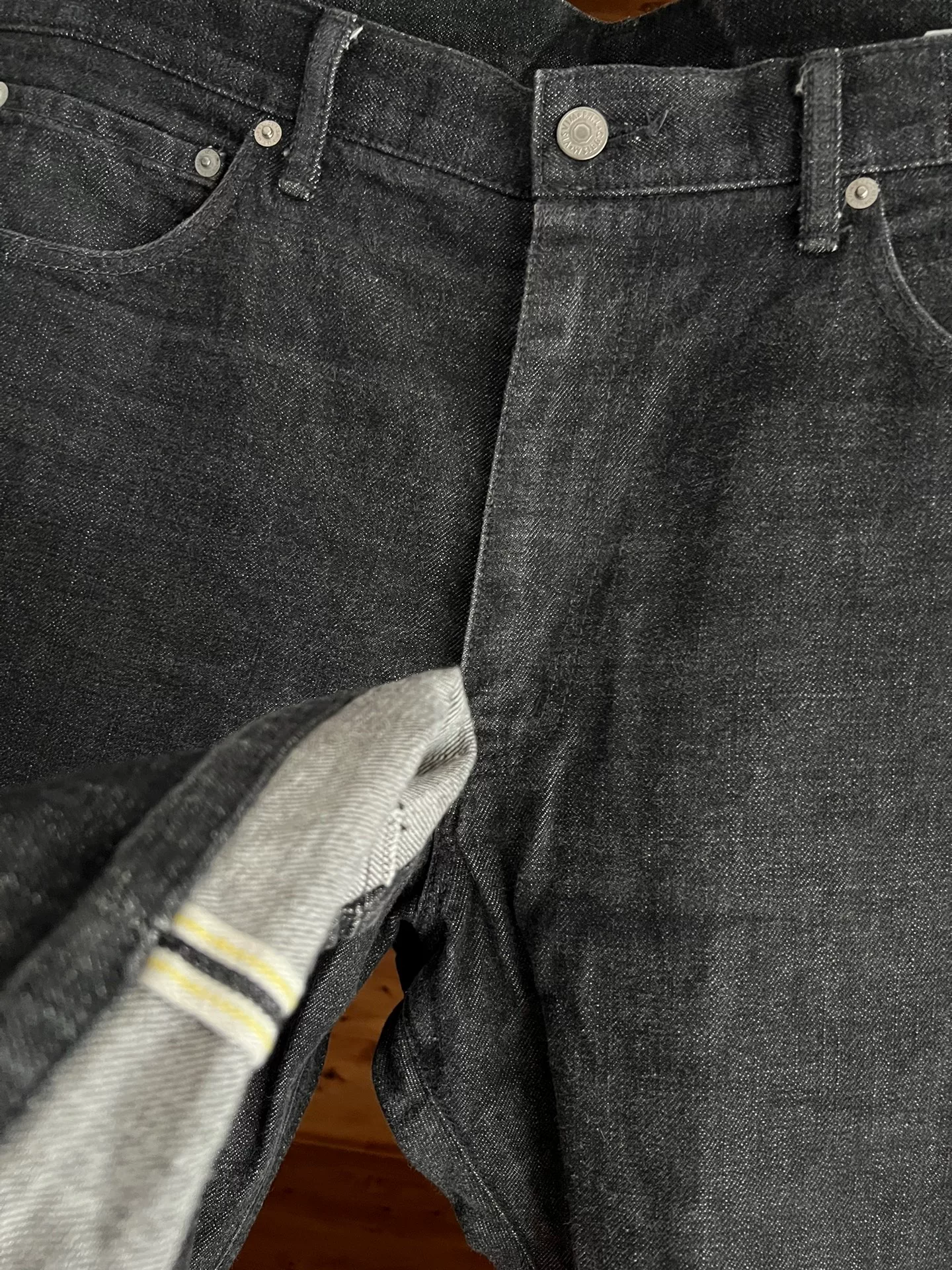 visvim Japanese-Made Black 05 Jeans — back