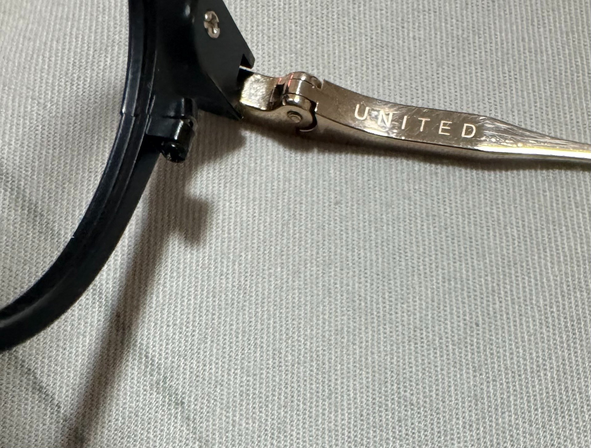 Dita United DRX-2078 Titanium Eyeglasses Frame — label