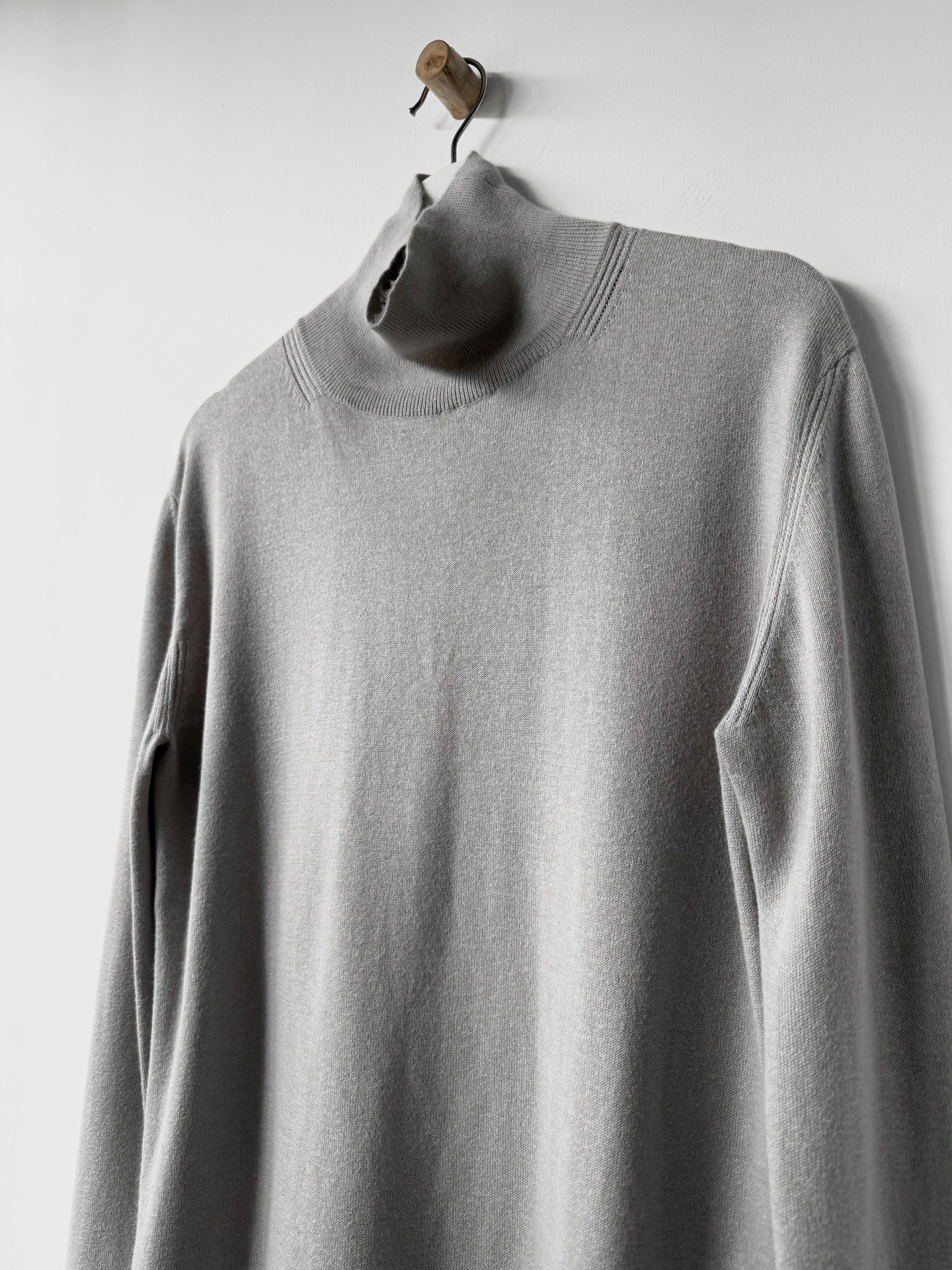 Yohji Yamamoto Y's Men's Turtleneck Top — detail
